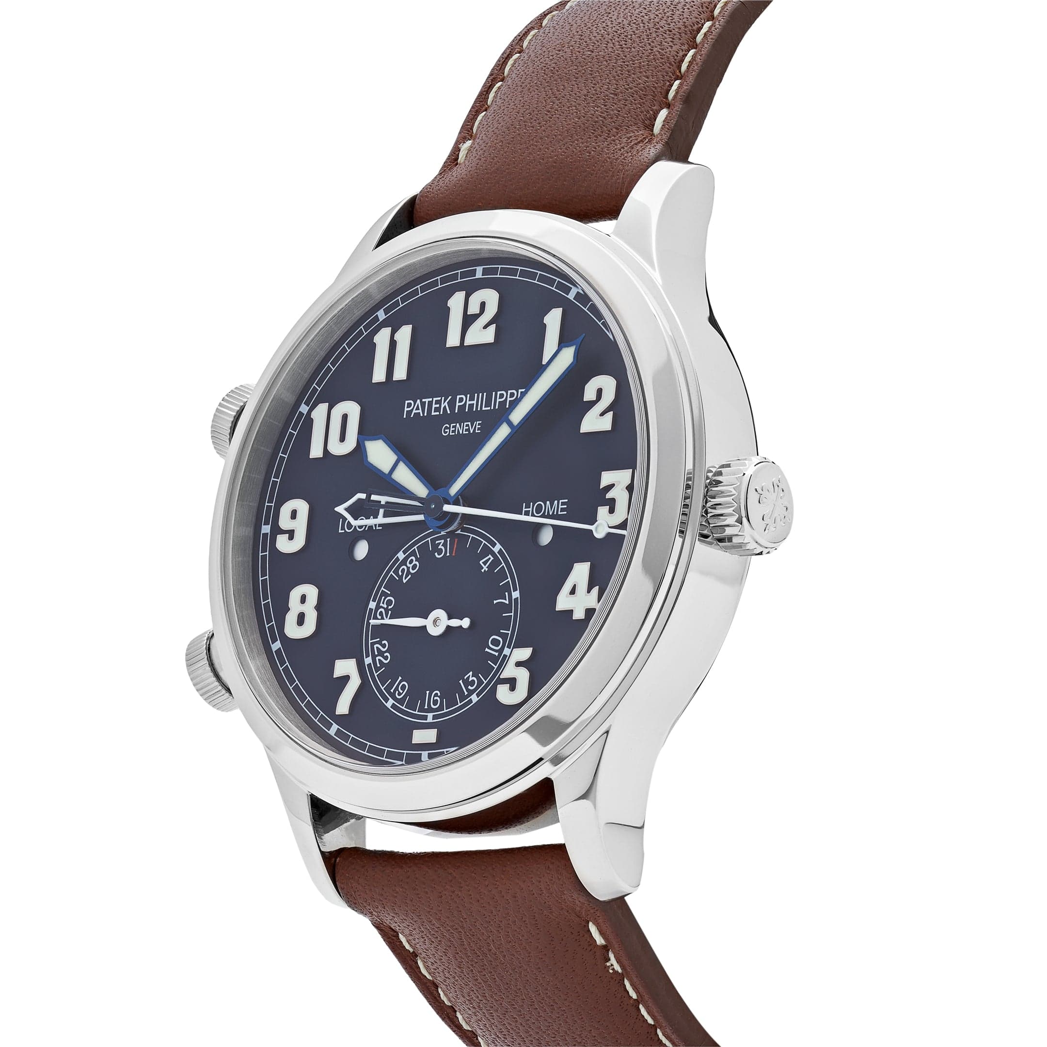 Patek Philippe Calatrava 5524G-001 'Pilot' Travel Time White Gold (2023)