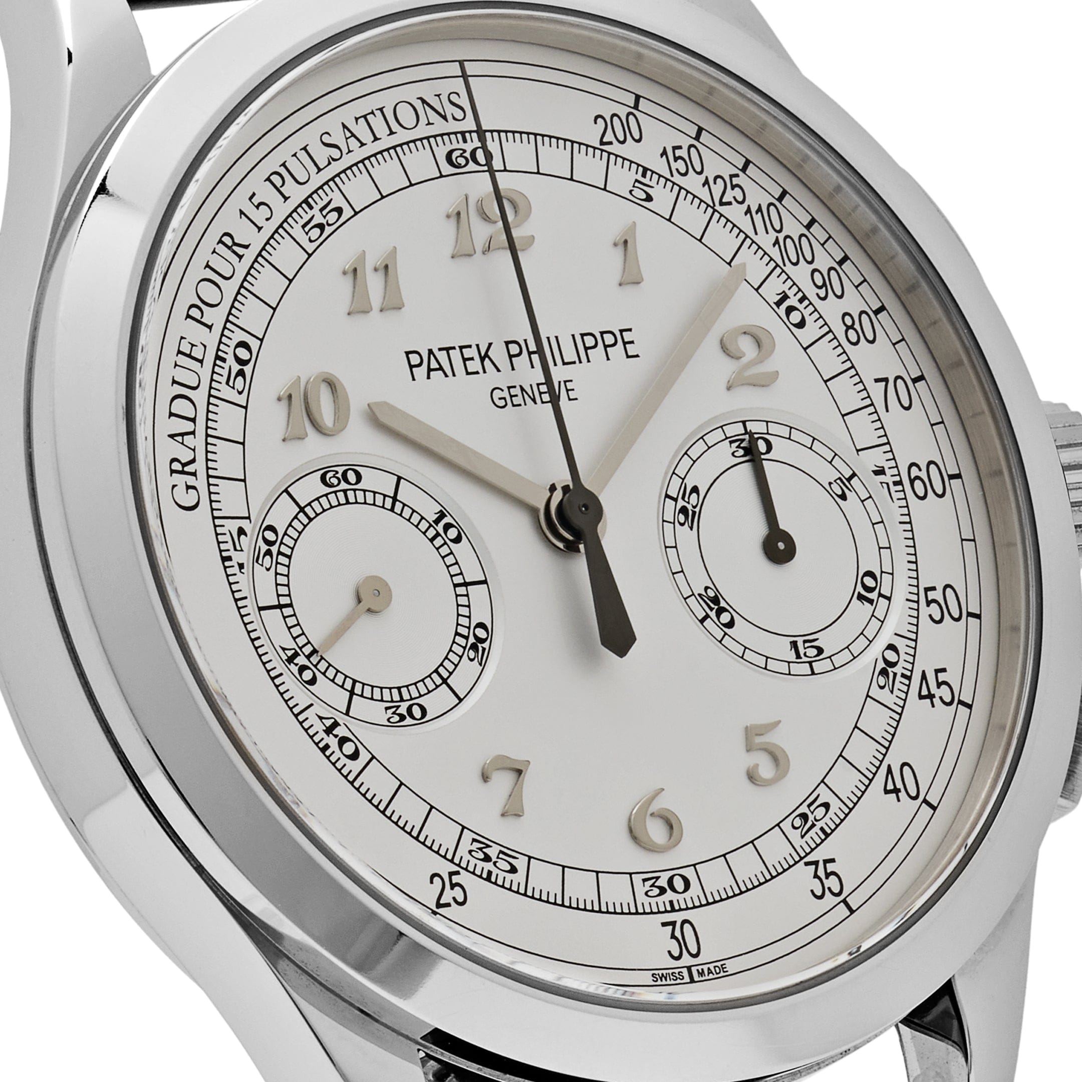 Patek Philippe Chronograph 5170G-001 White Gold White Dial