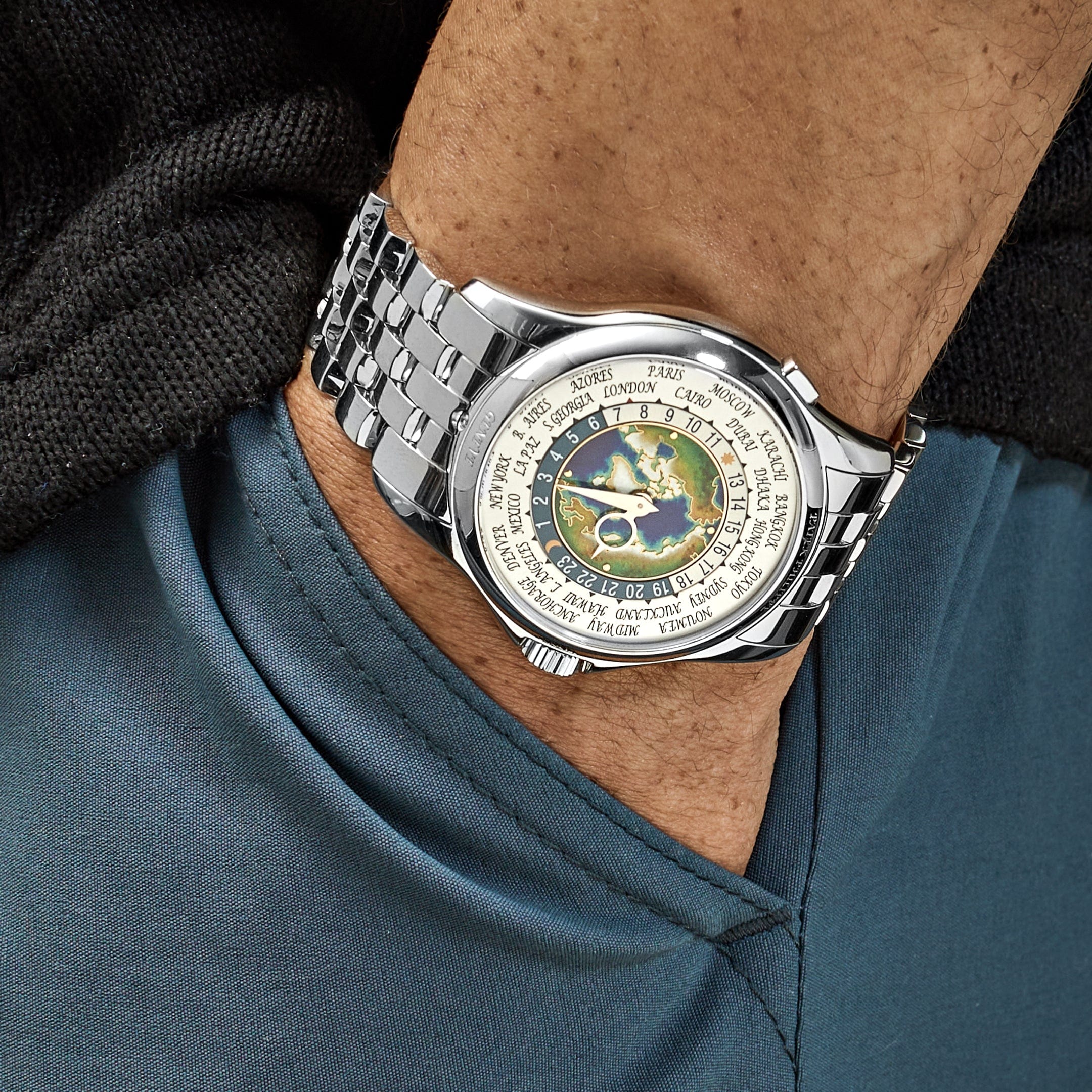 Patek Philippe Complications 5131/1P-001 World Time Platinum