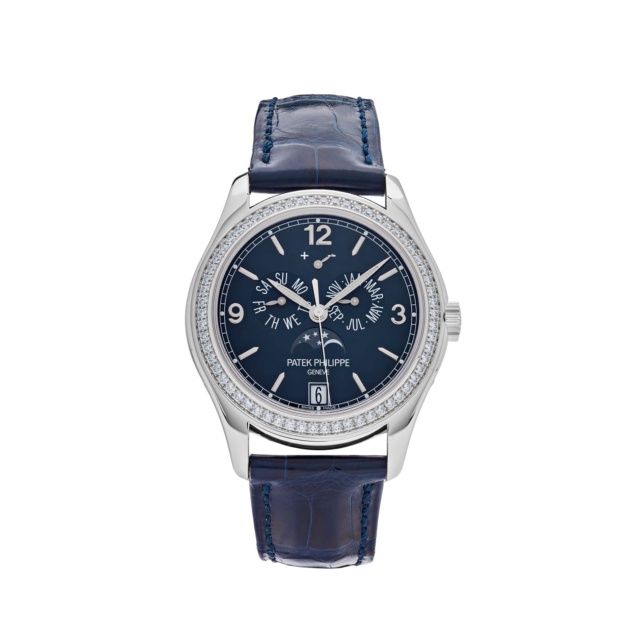 Patek Philippe Complications 5147G-001 Diamond Bezel Annual Calendar Moon Phase (2023)