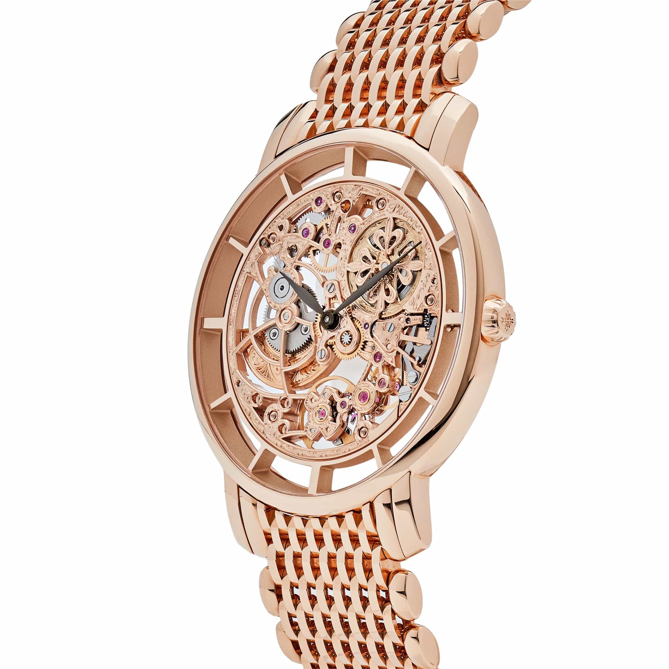 Patek Philippe Calatrava Complications 5180/1R-001 Rose Gold Skeleton Dial (2024)