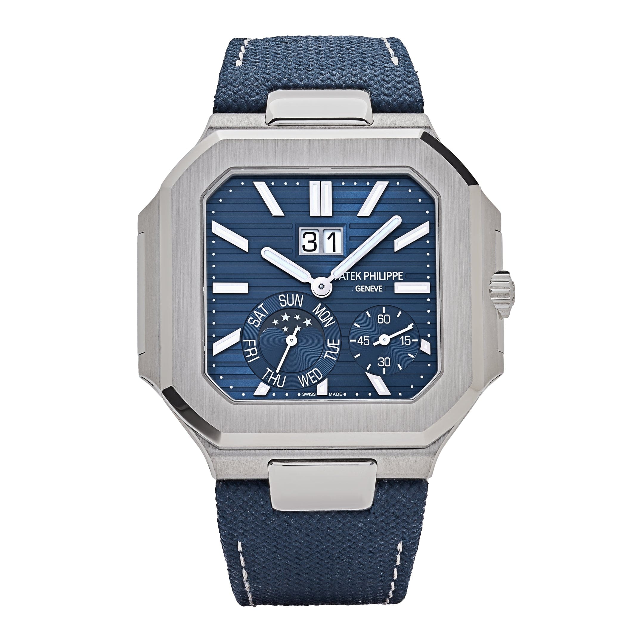 Patek Philippe Cubitus 5822P-001 Platinum Blue Dial (2024)