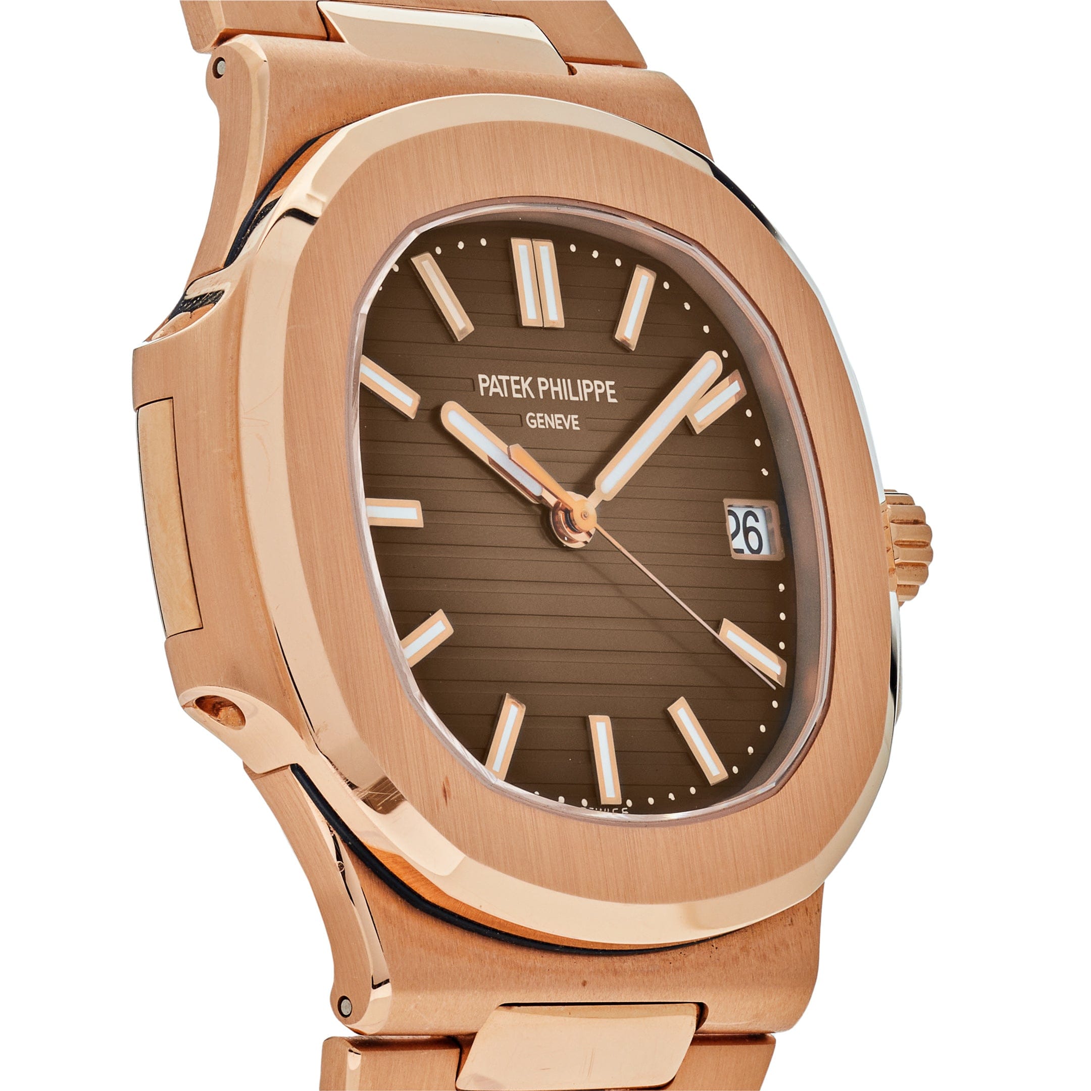 Patek Philippe Nautilus5711/1R-001 Rose Gold Brown Dial Date (2020)