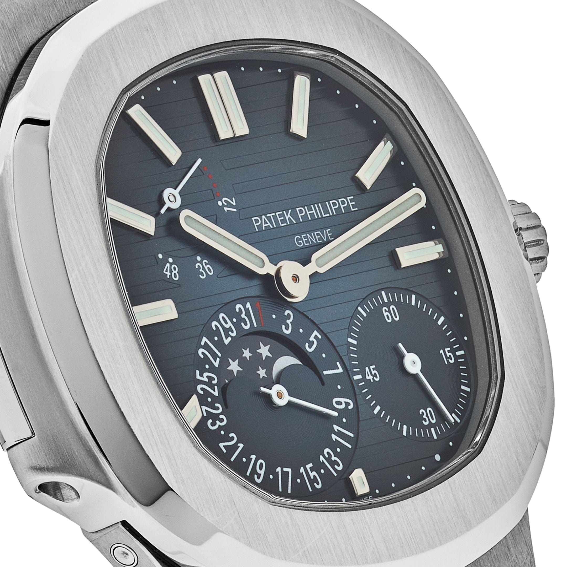 Patek Philippe Nautilus 5712/1A-001 Moon Phase Stainless Steel Blue Dial (2020)