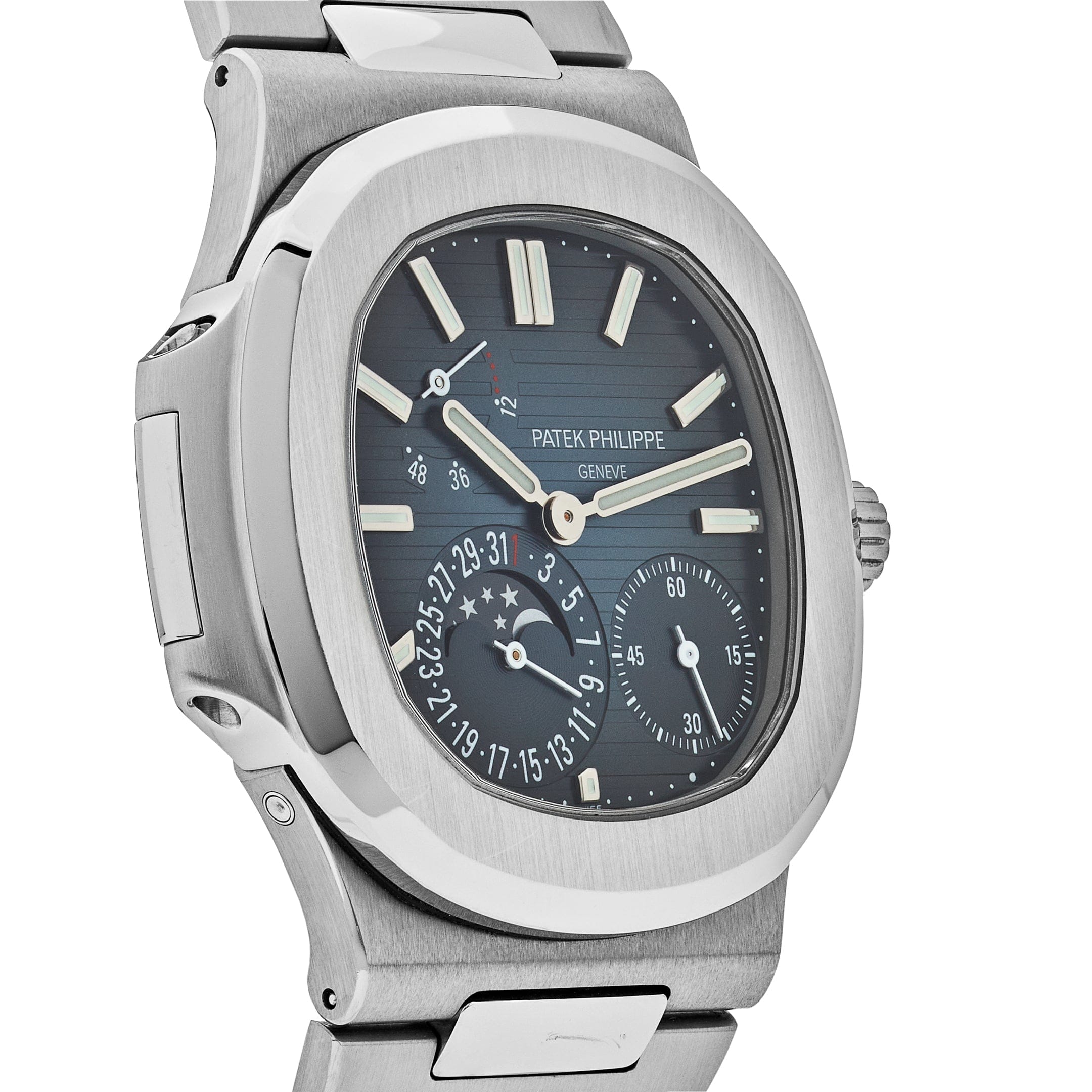 Patek Philippe Nautilus 5712/1A-001 Moon Phase Stainless Steel Blue Dial (2020)