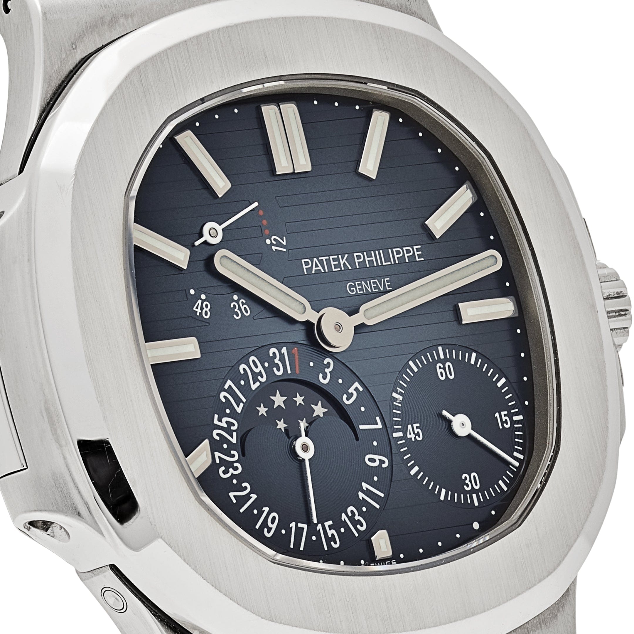 Patek Philippe Nautilus 5712/1A-001 Stainless Steel Blue Dial Moon Phase (2022)