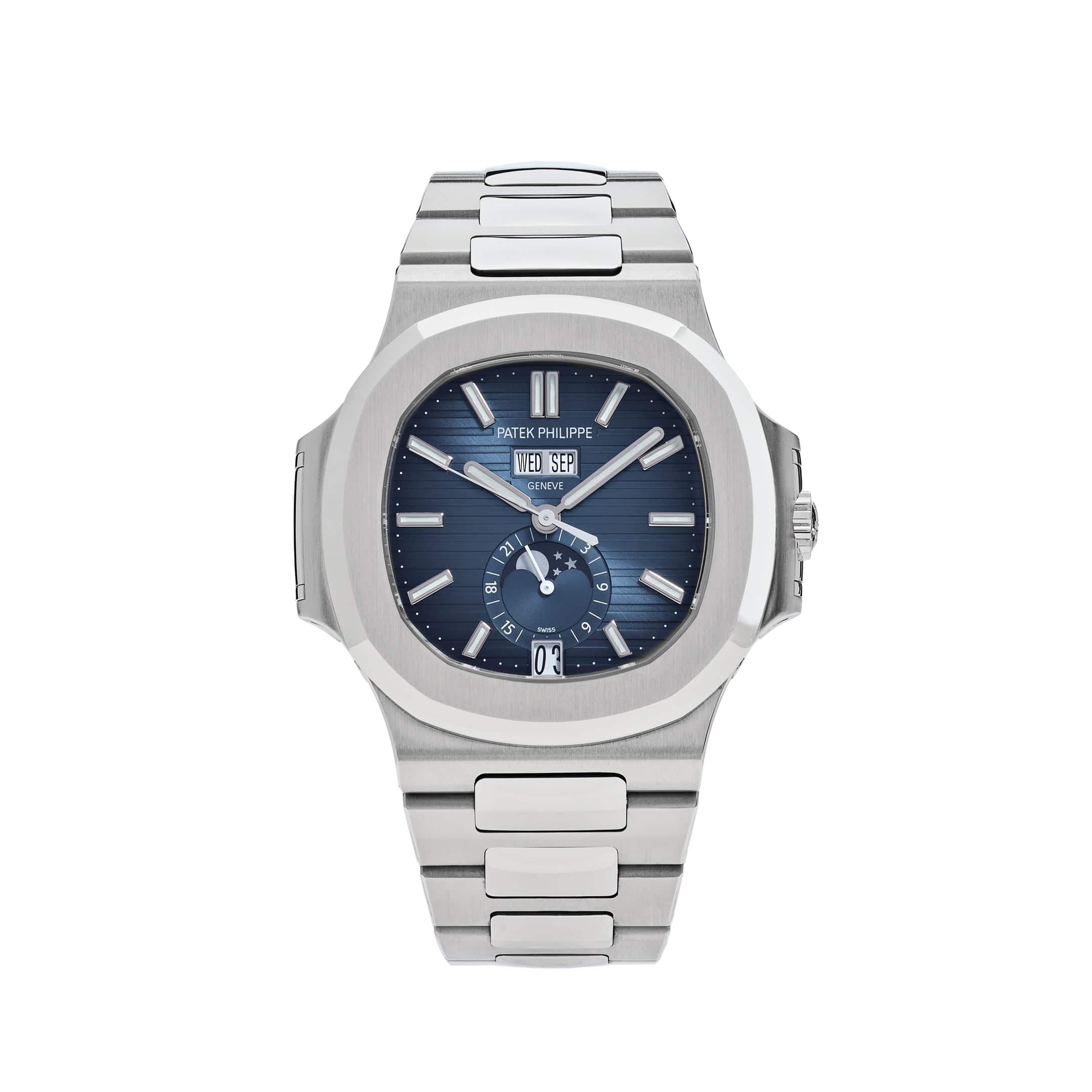 Patek Philippe Nautilus 5726/1A-014 Annual Calendar Stainless Steel Blue Dial (2019)