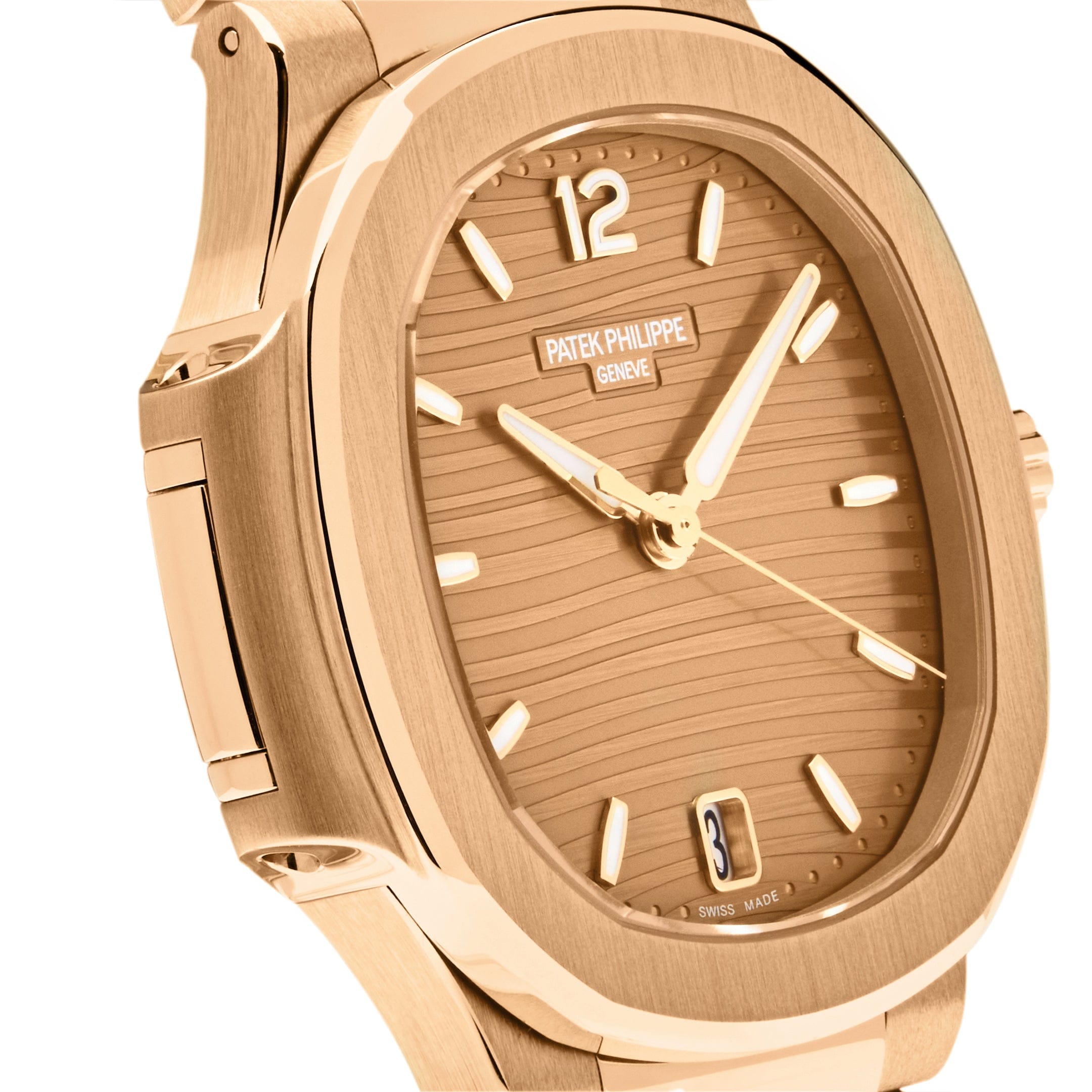 Patek Philippe Nautilus 7118/1R-010 'Ladies' Date Rose Gold