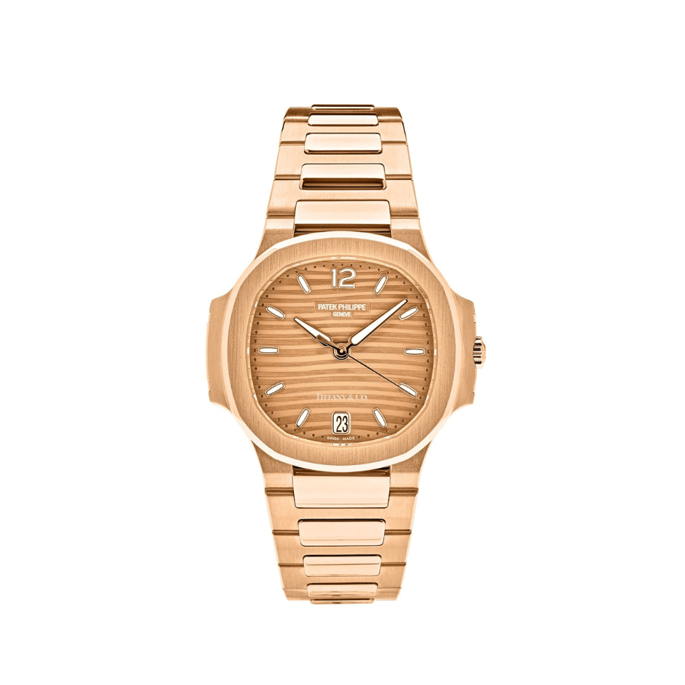 Patek Philippe Nautilus 7118/1R-010 Tiffany & Co. 'Ladies' Rose Gold Date (2022)