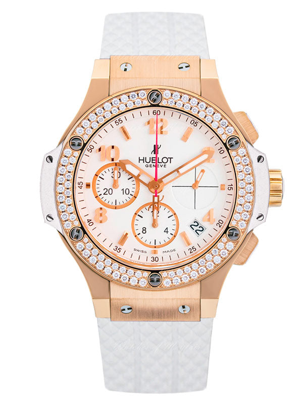 Hublot Big Bang Portocervo 18K Rose Gold & Diamond Ladies Watch - Premium Luxury Product