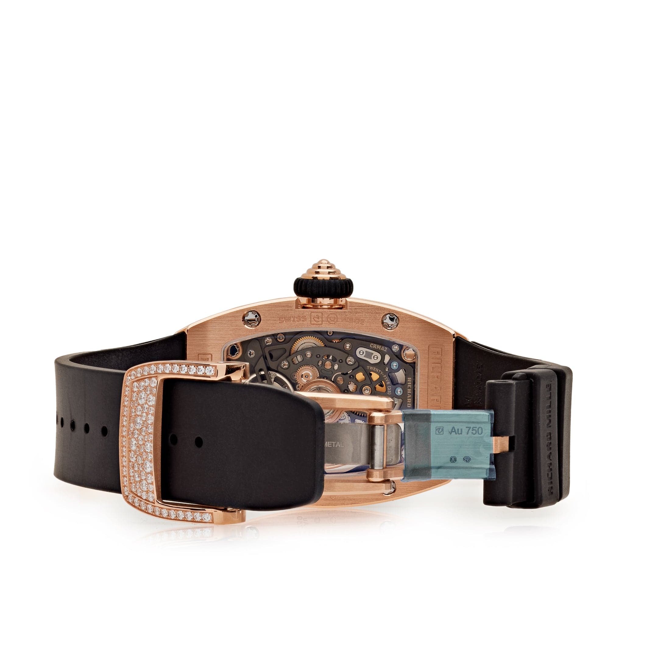 Richard Mille RM 07-01 Rose Gold Onyx Snow Diamond Set