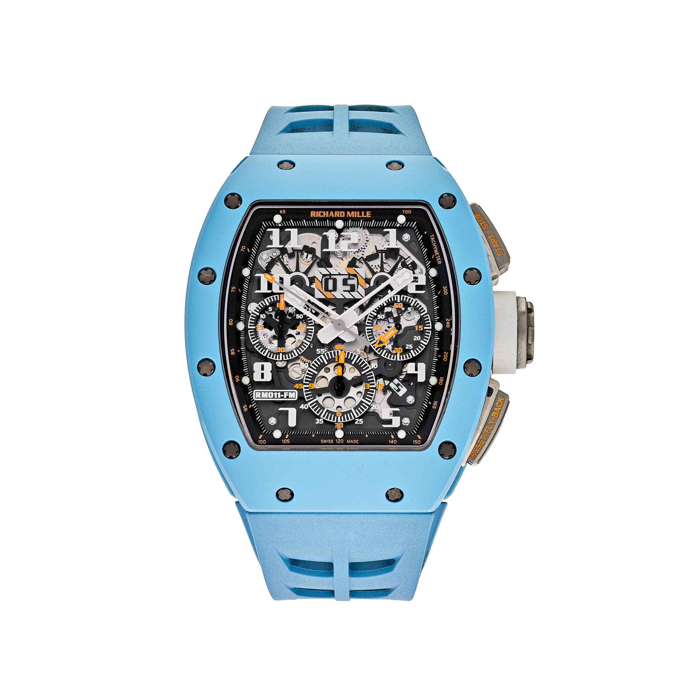 Richard Mille RM 011 Baby Blue Ceramic Felipe Massa Last Edition