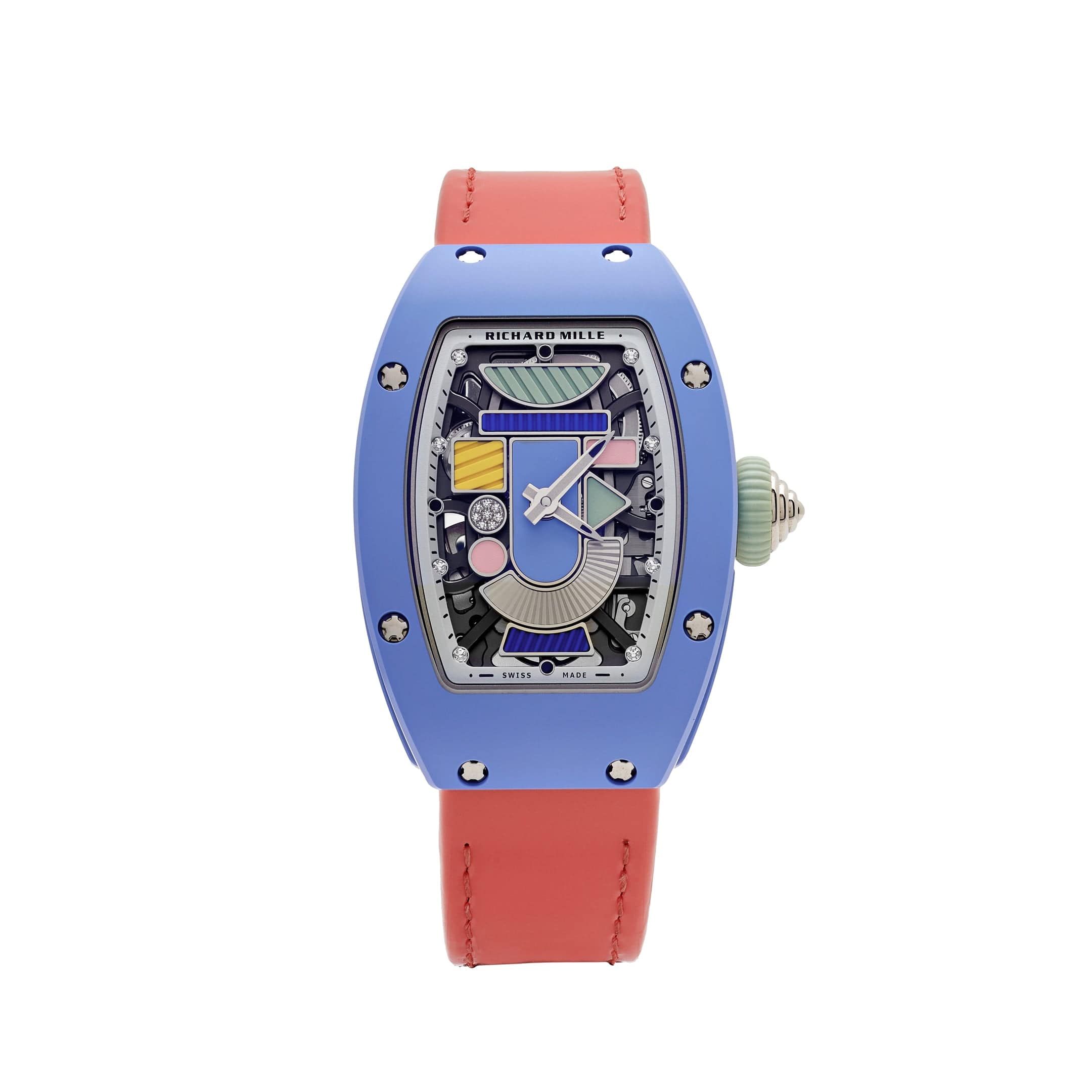 Richard Mille RM 07-01 Coloured Ceramics Powder Blue Ceramic Limited Edition