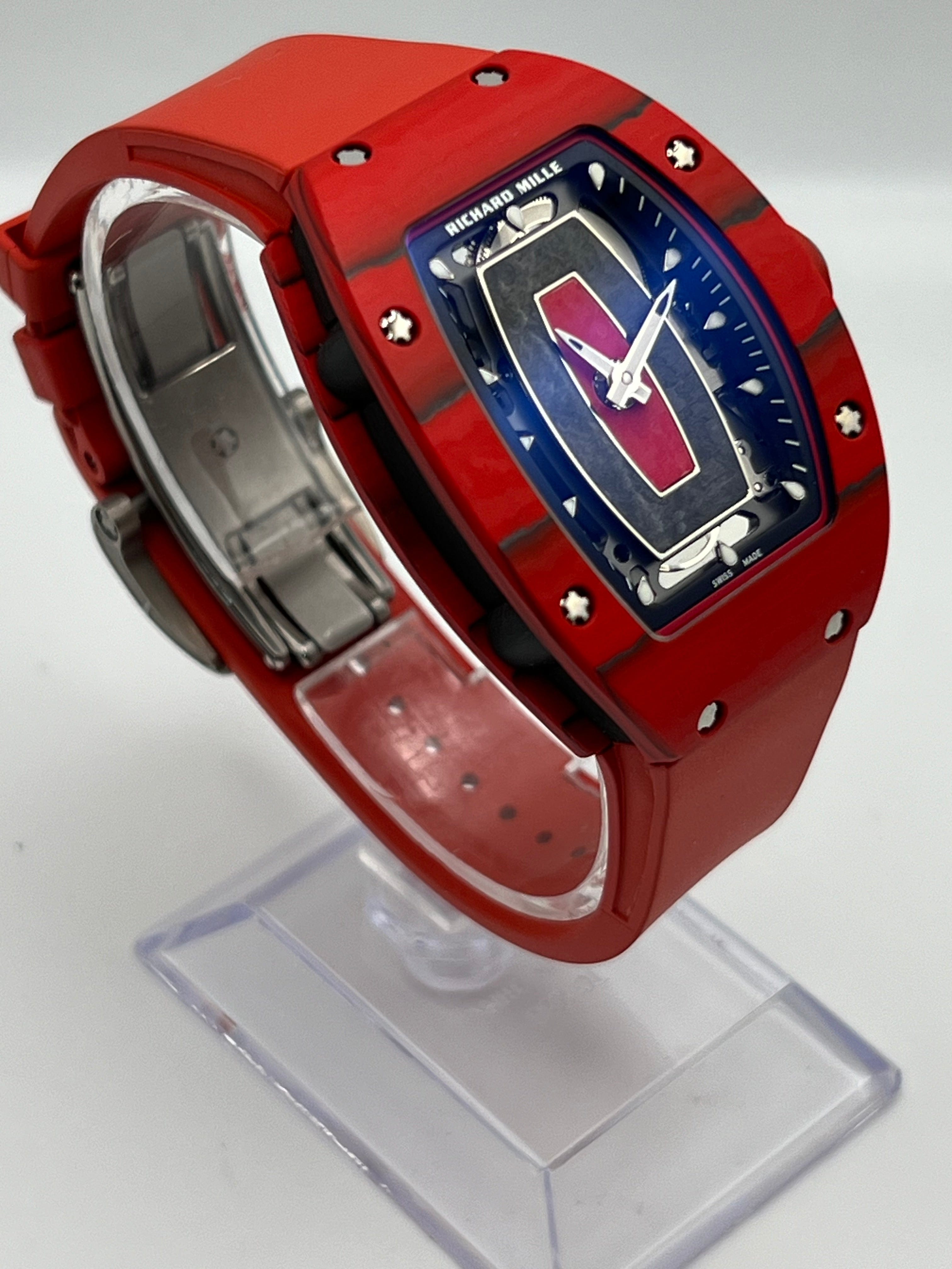 Richard Mille RM 07-01 'Racing Red' Carbon Red Quartz TPT Limited Edition (2022)