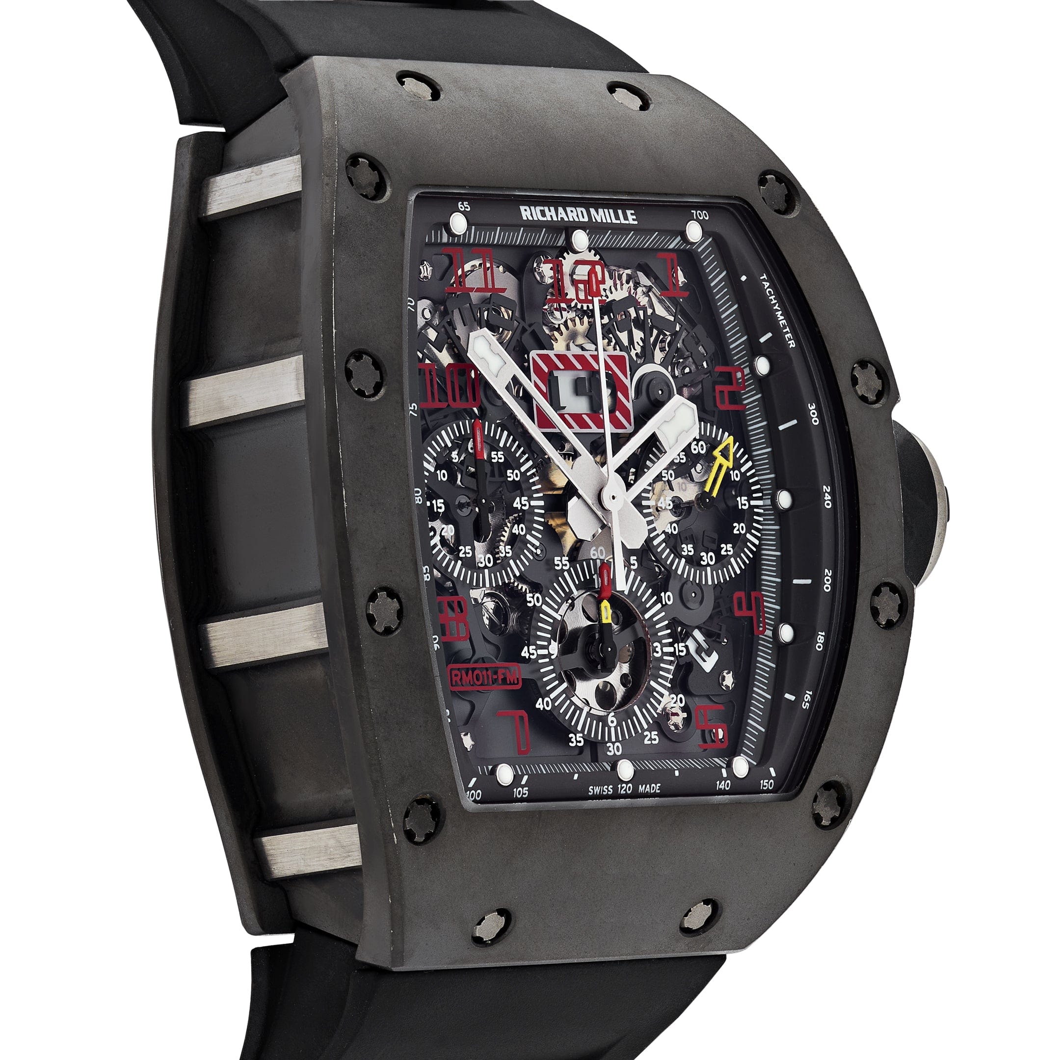 Richard Mille RM 011 AK TI Felipe Massa Titanium Red Numeral