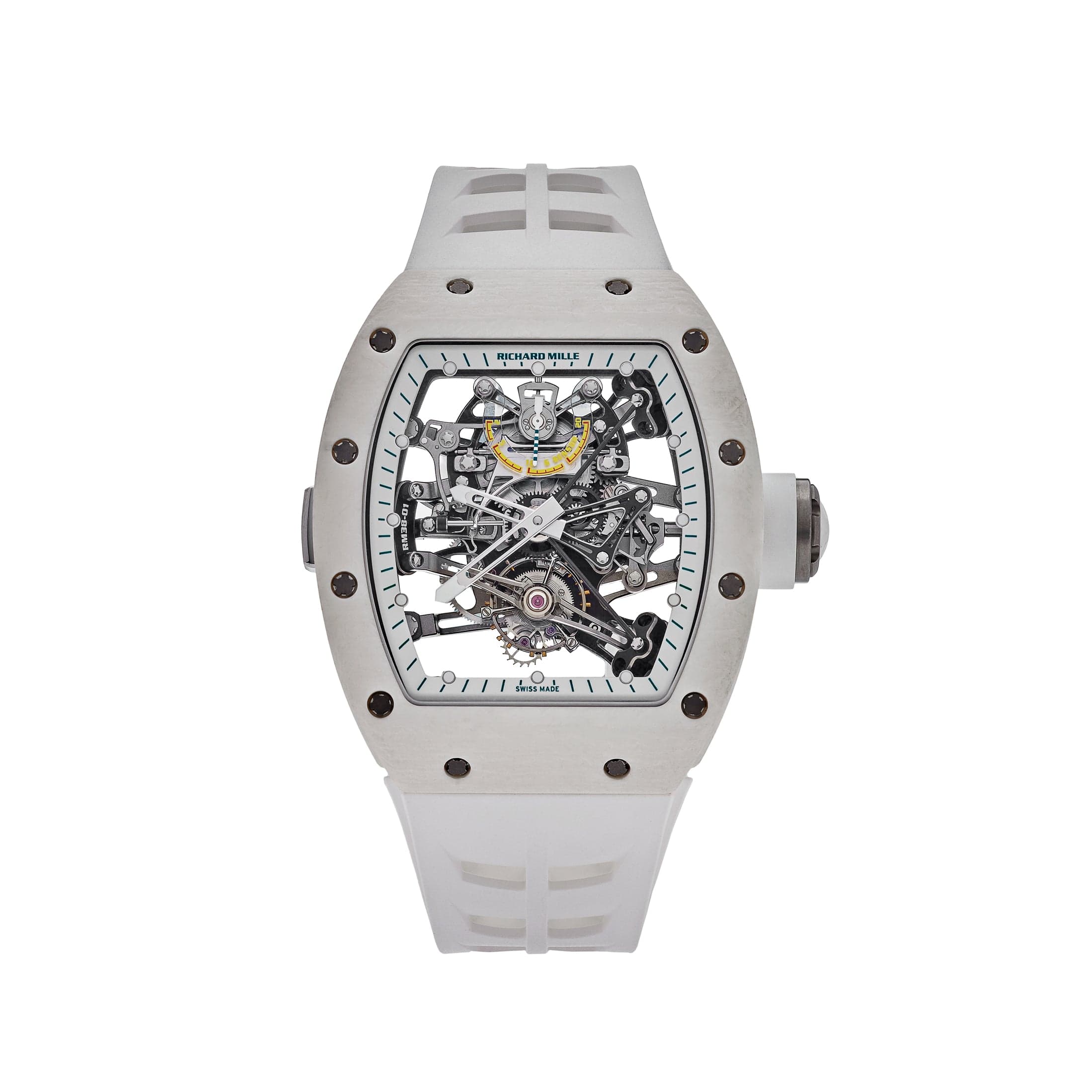 Richard Mille RM 38-01 'Bubba Watson White Quartz TPT' Titanium Limited Edition
