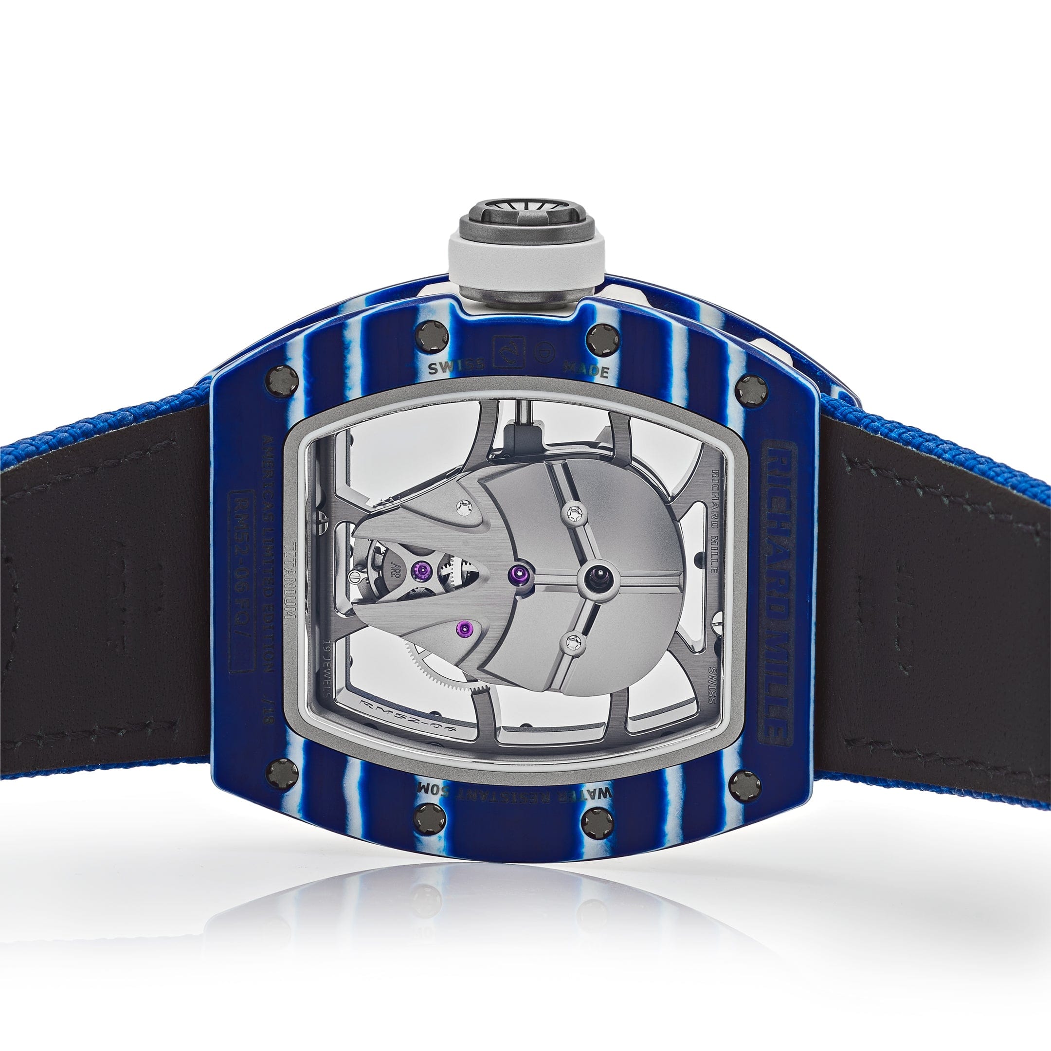 Richard Mille RM 52-06 'Mask' Blue Quartz TPT
