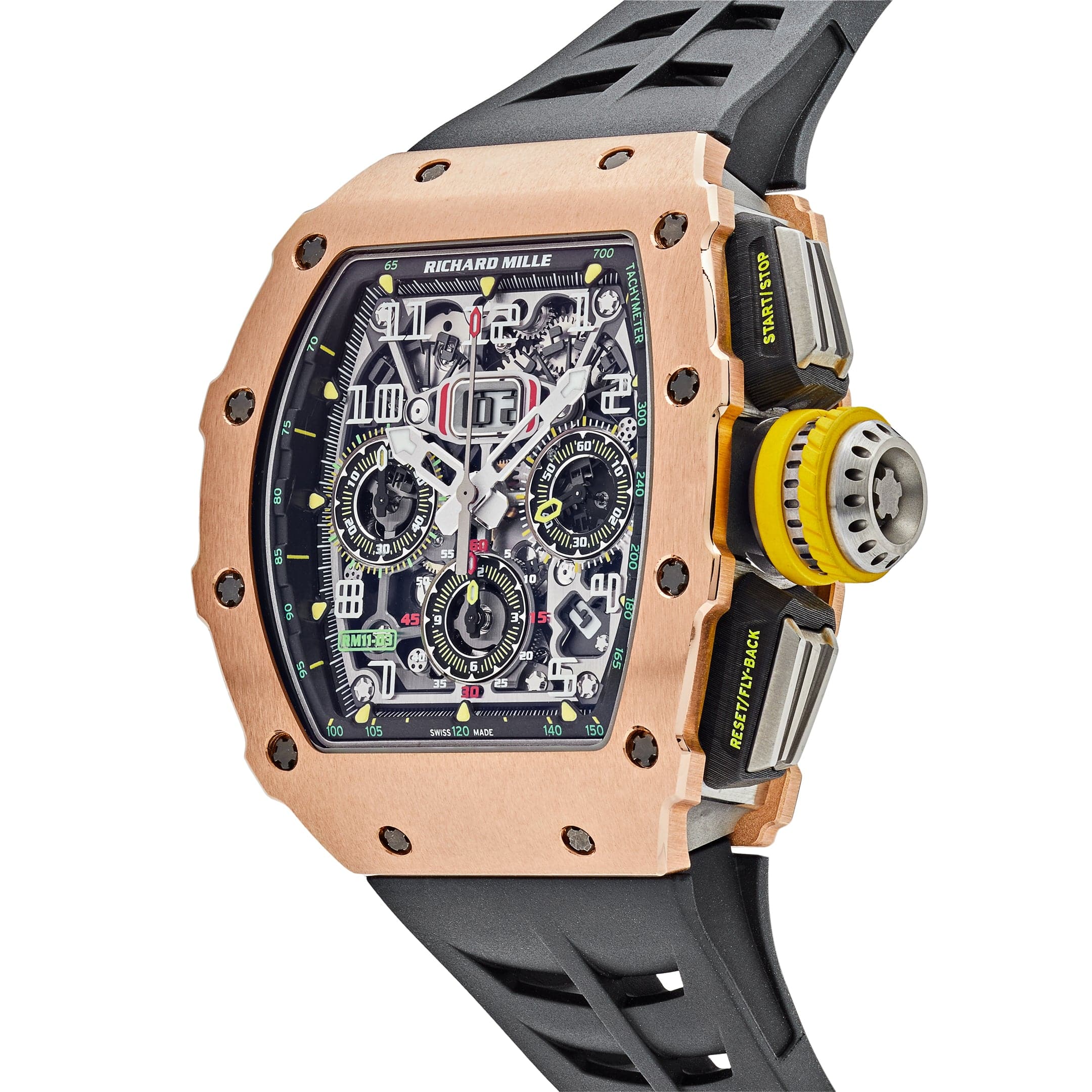 Richard Mille RM 11-03 Rose Gold and Titanium Flyback Chronograph