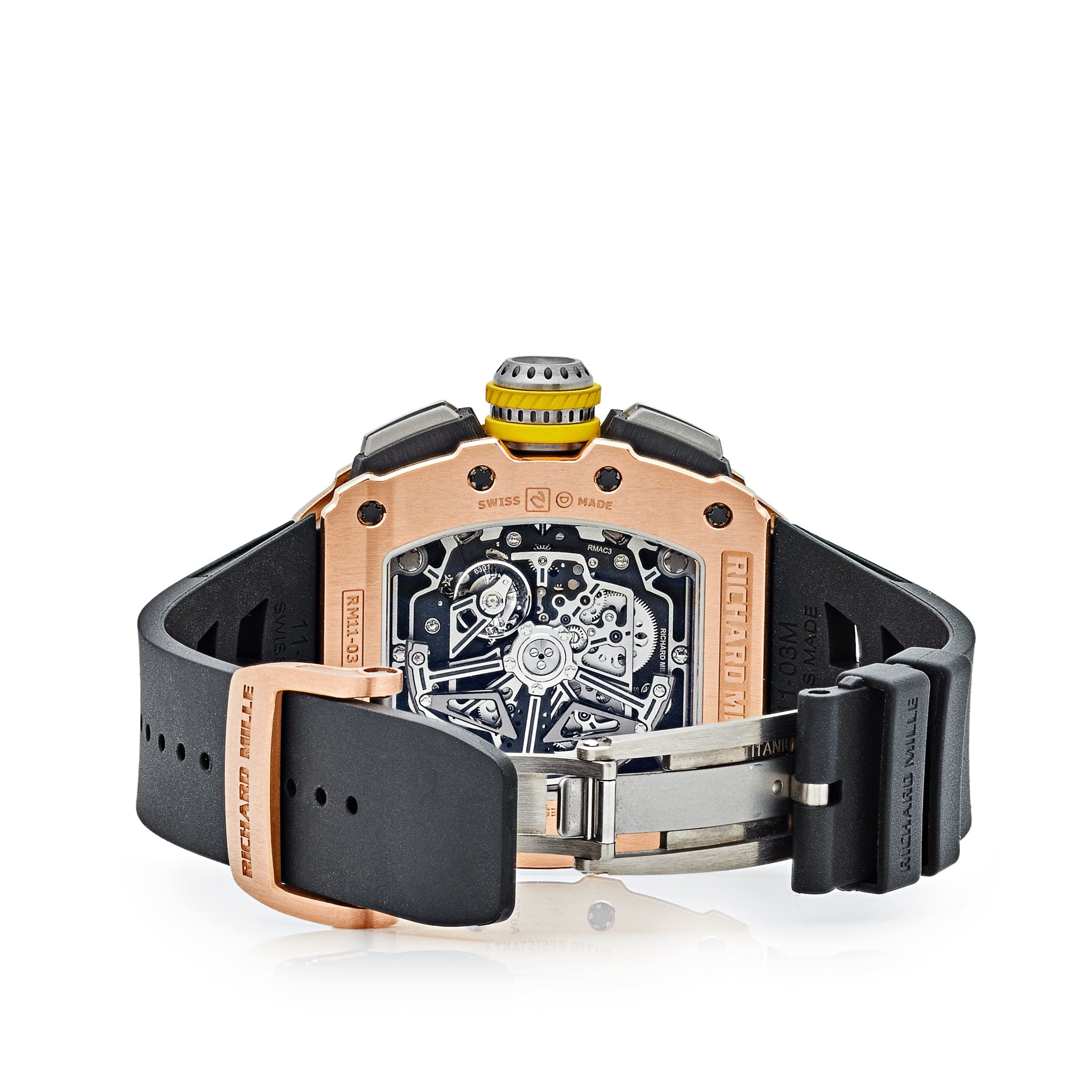 Richard Mille RM 11-03 Rose Gold and Titanium Flyback Chronograph