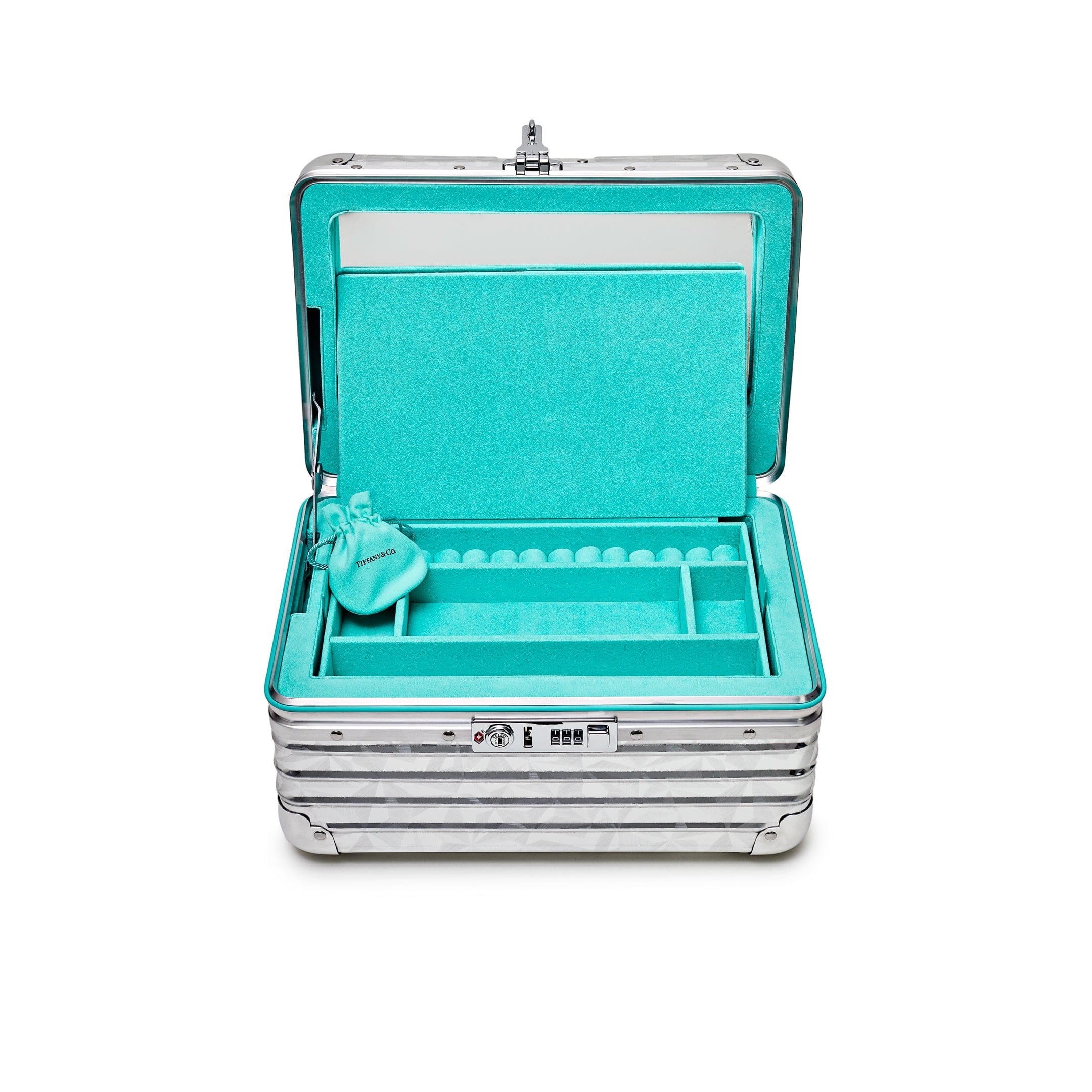 RIMOWA x Tiffany & Co. Limited Edition Set: Personal / Jewelry Case / Rock Cut Cabin