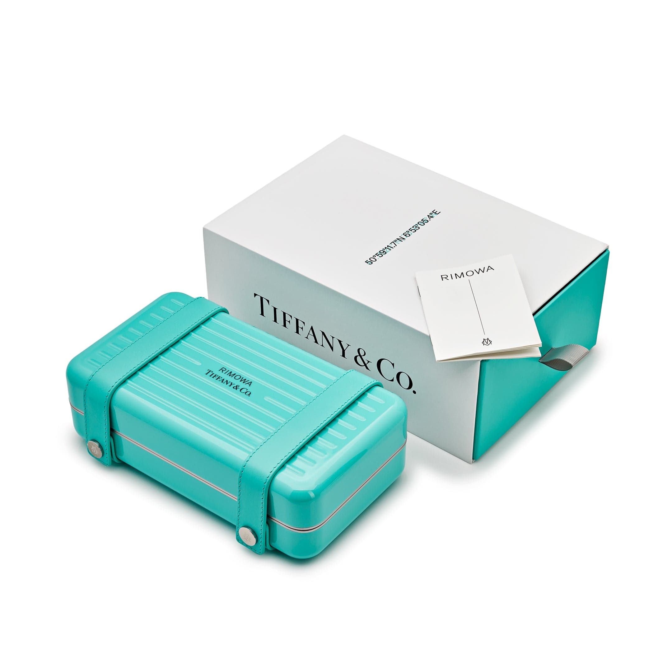 RIMOWA x Tiffany & Co. Limited Edition Set: Personal / Jewelry Case / Rock Cut Cabin