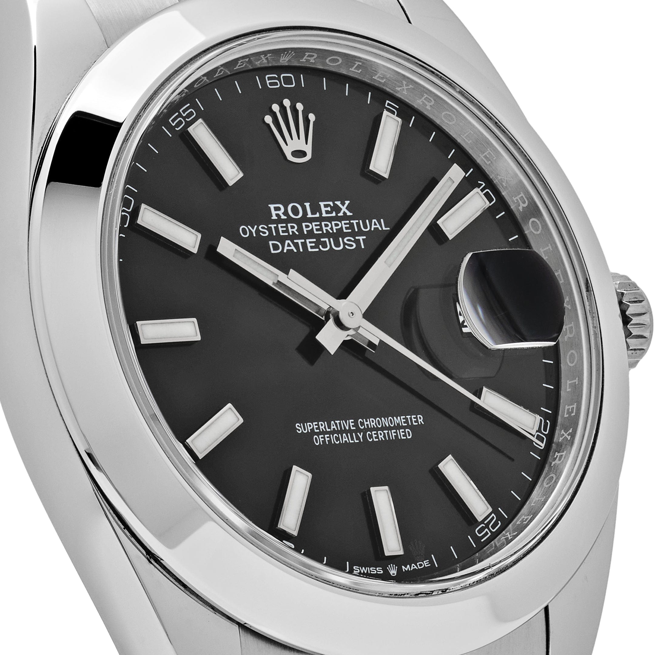 Rolex Datejust 126300 Stainless Steel Black Dial Oyster (2024)