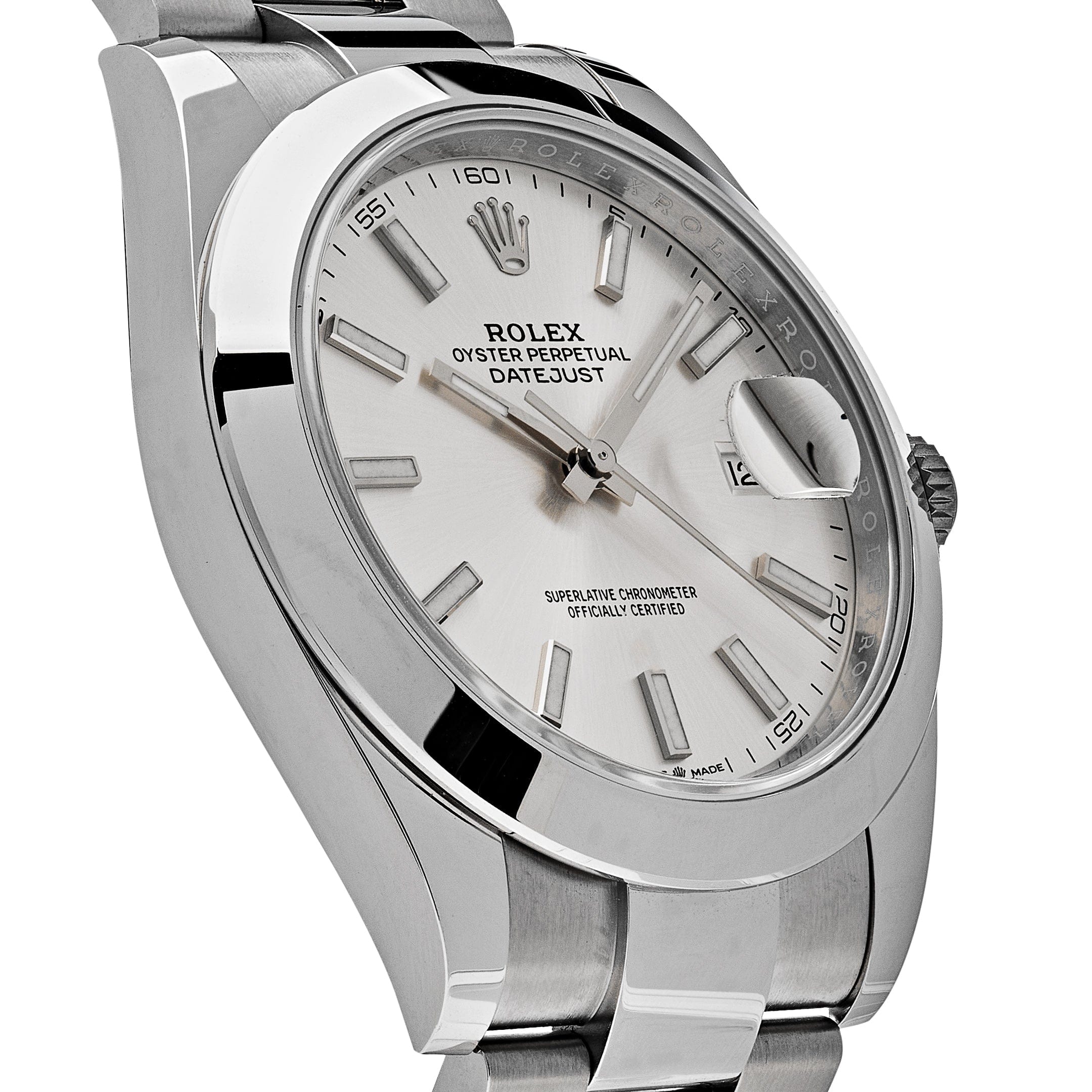 Rolex Datejust 126300 Stainless Steel Silver Dial Oyster (2022)