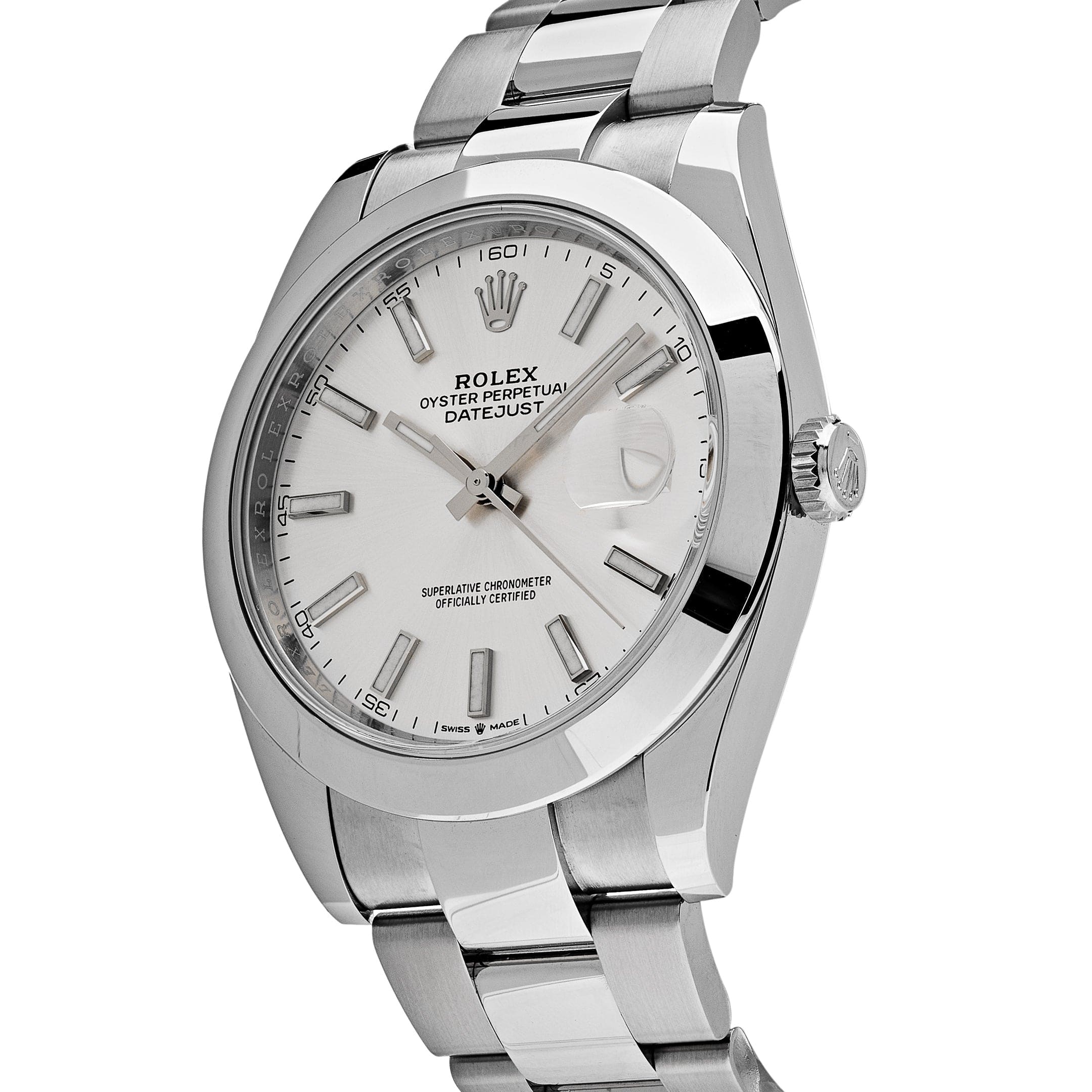 Rolex Datejust 126300 Stainless Steel Silver Dial Oyster (2022)
