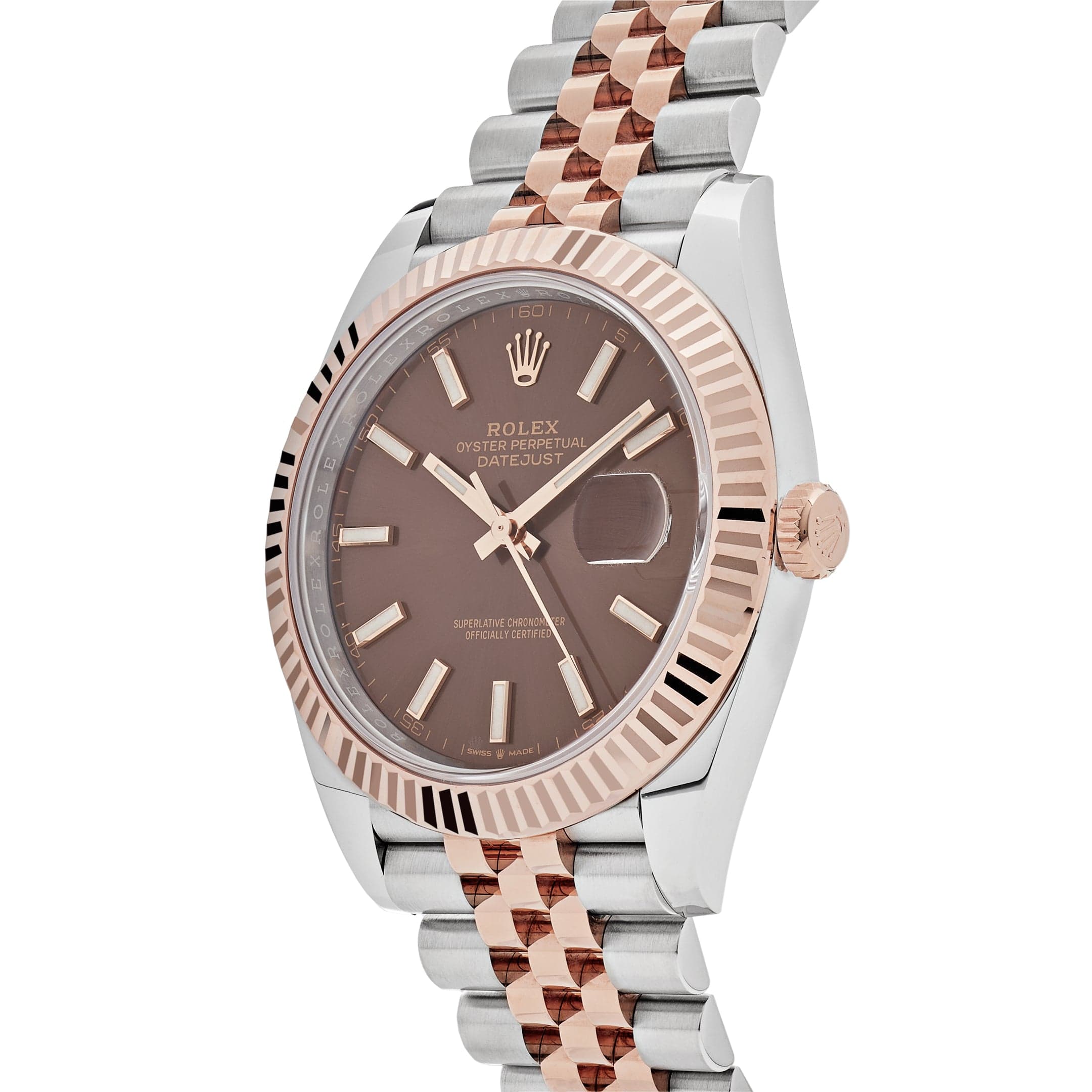 Rolex Datejust 126331 Two-Toned Rose Gold Stainless Steel Brown Dial (2023)