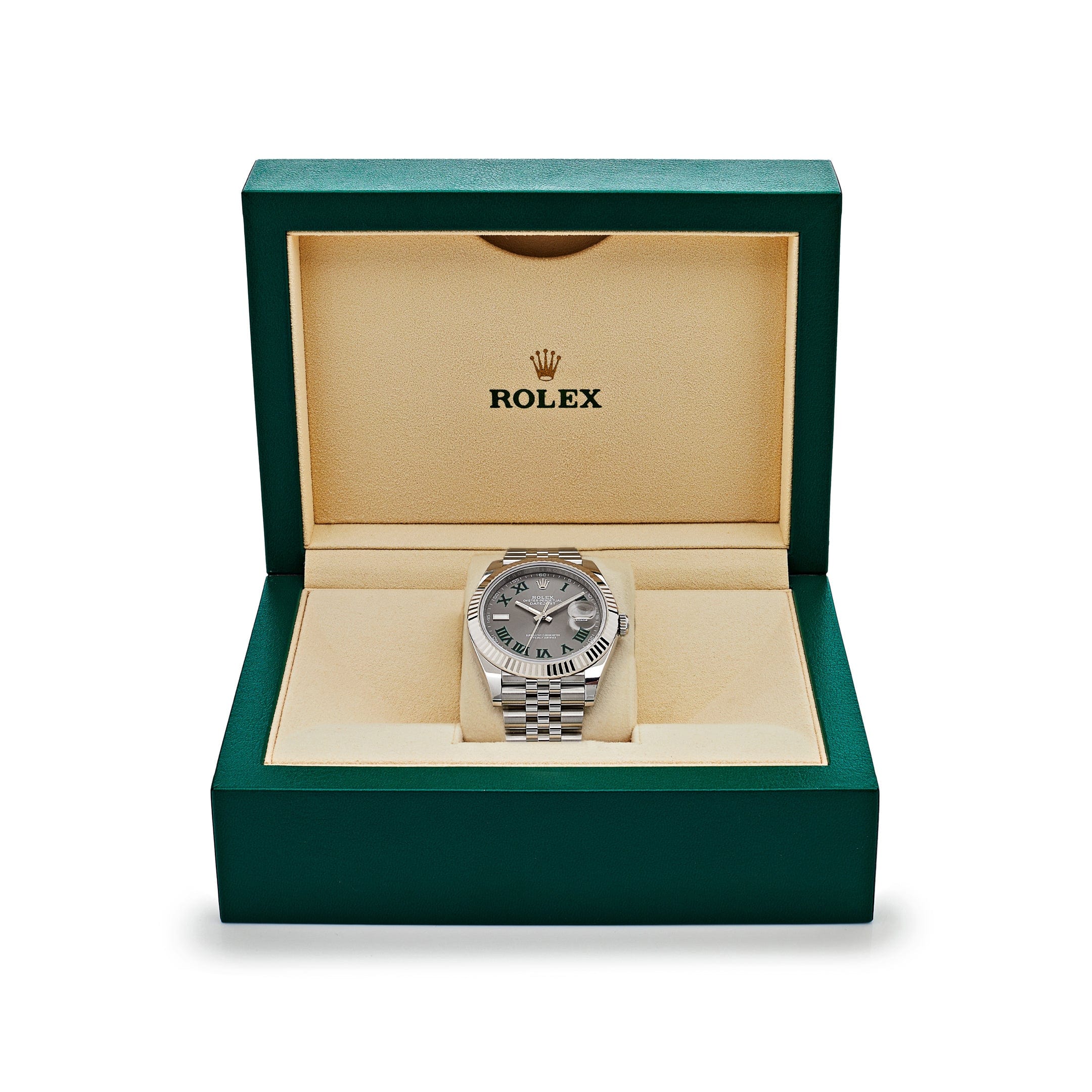 Rolex Datejust 126334 'Wimbledon' Stainless Steel Slate Dial Jubilee (2022)
