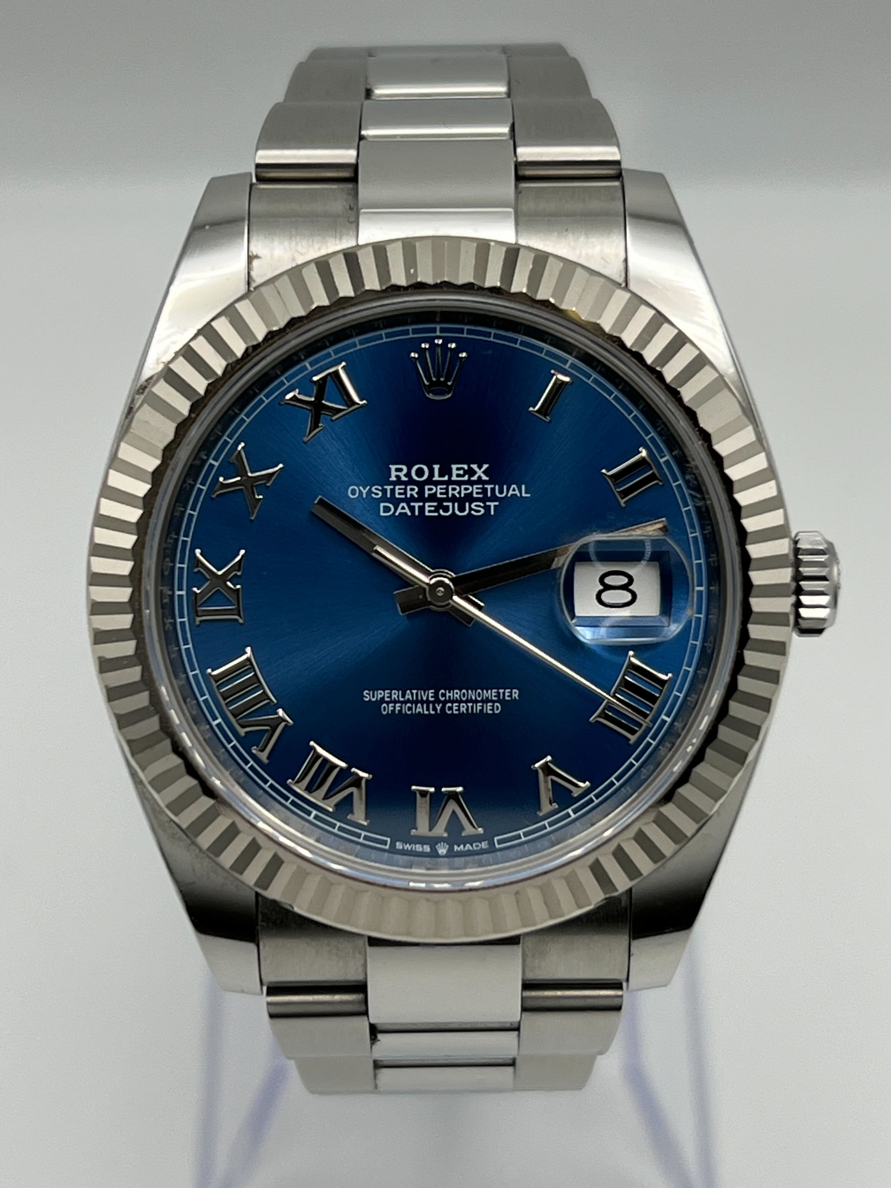 Rolex Datejust 126334 Stainless Steel Blue Dial Oyster (2021)