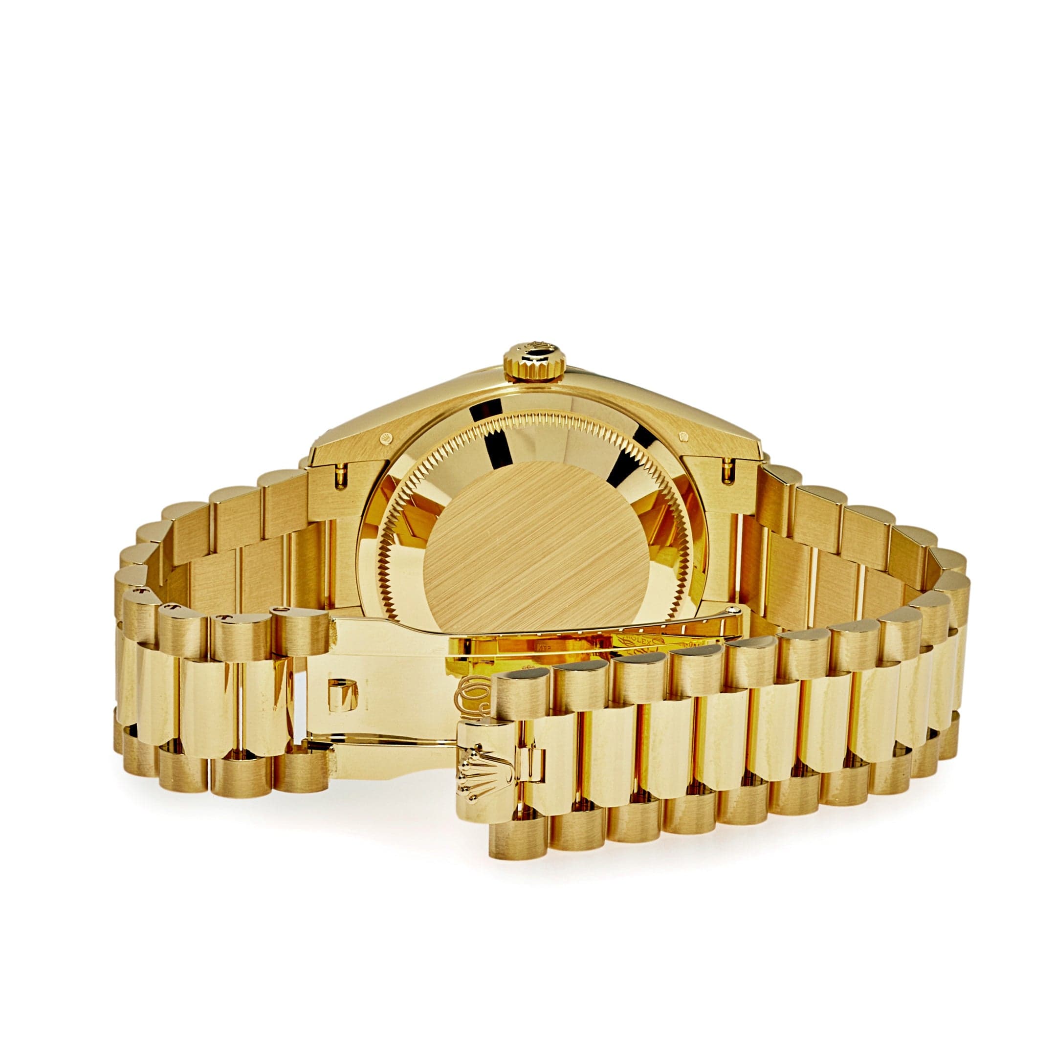 Rolex Day-Date 128238 Yellow Gold Green Malachite Roman Diamond Dial