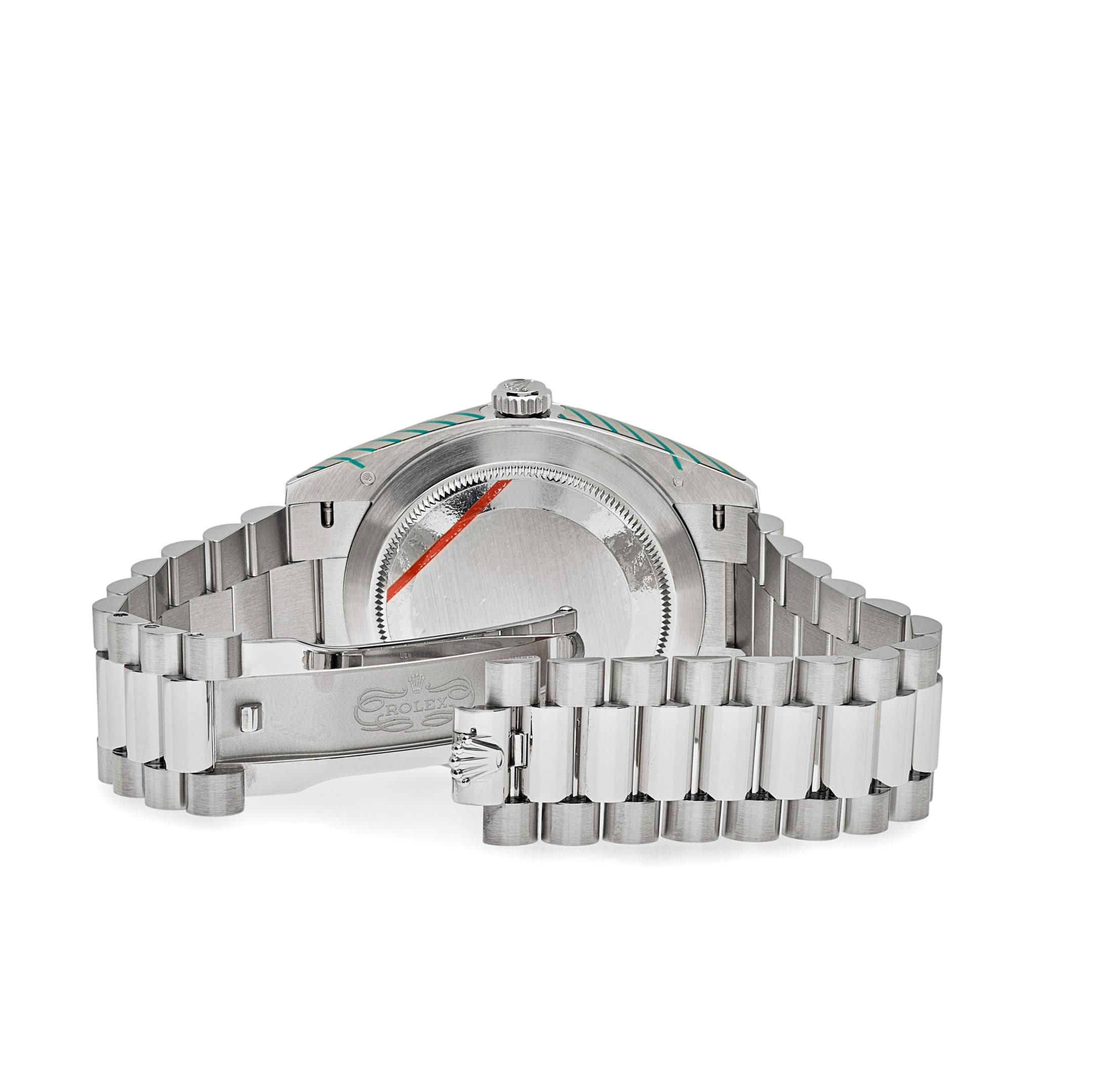 Rolex Day-Date 228206 Platinum Meteorite Diamond Dial