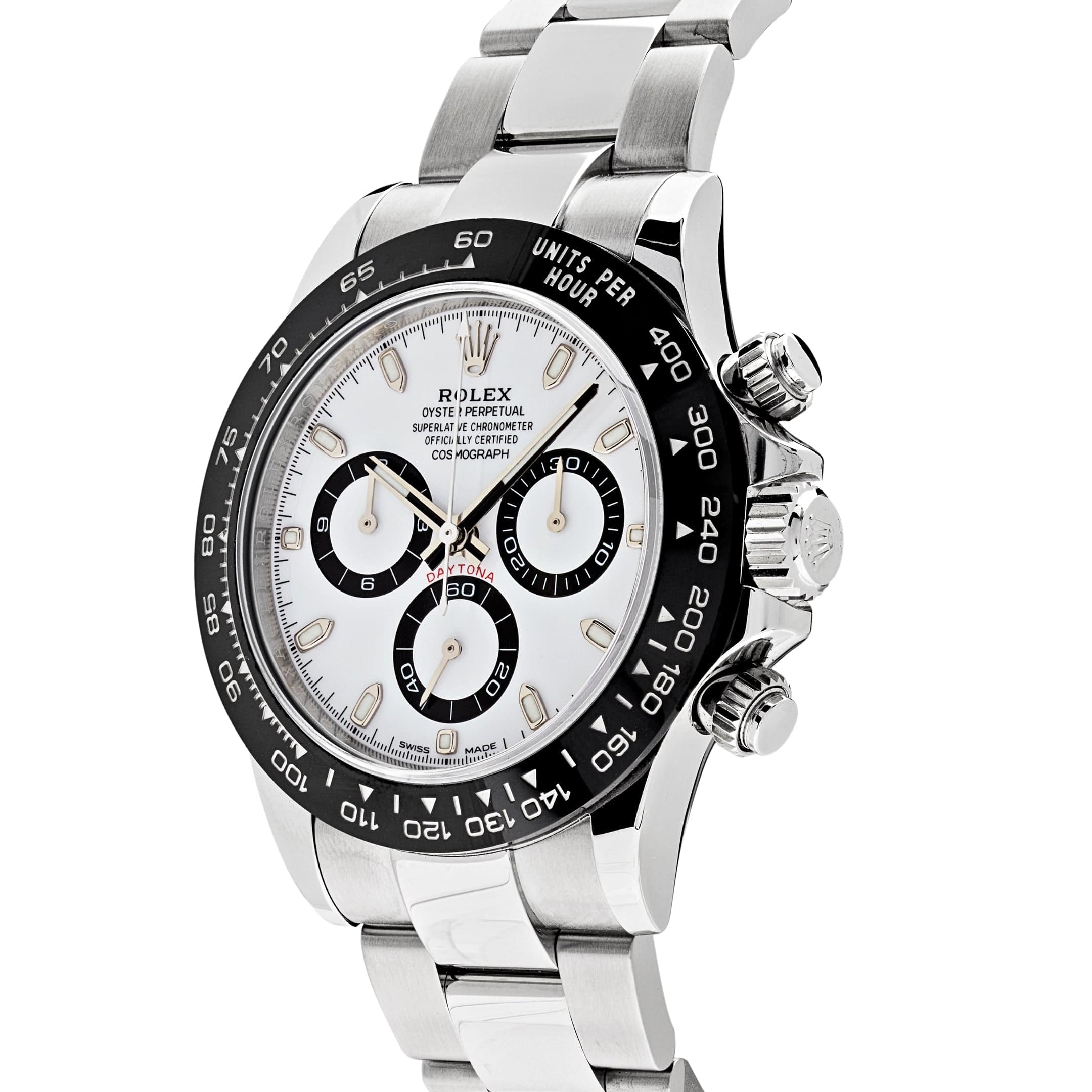 Rolex Daytona 116500LN Stainless Steel White Panda Dial (2018)