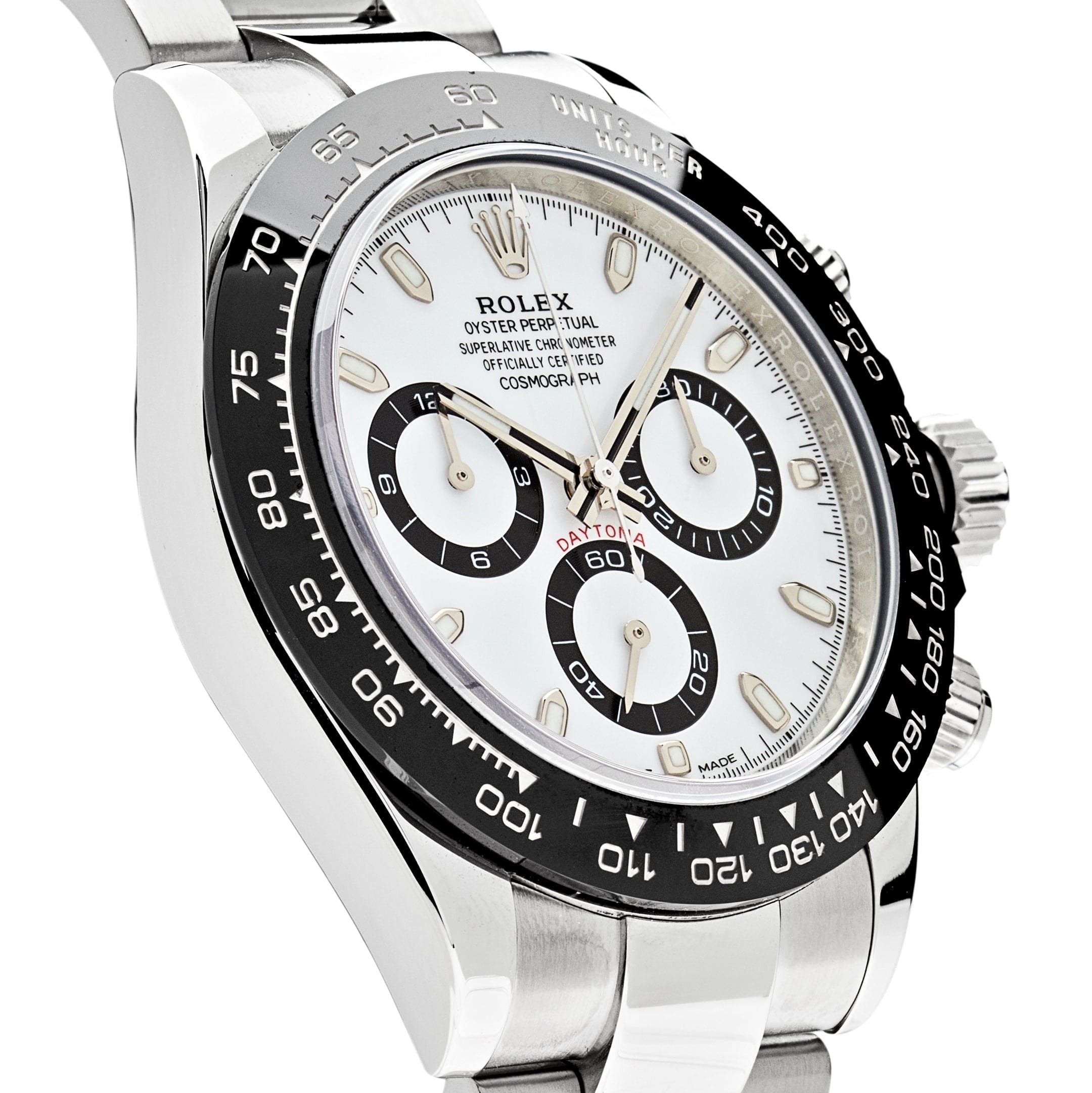 Rolex Daytona 116500LN Stainless Steel White Panda Dial (2018)