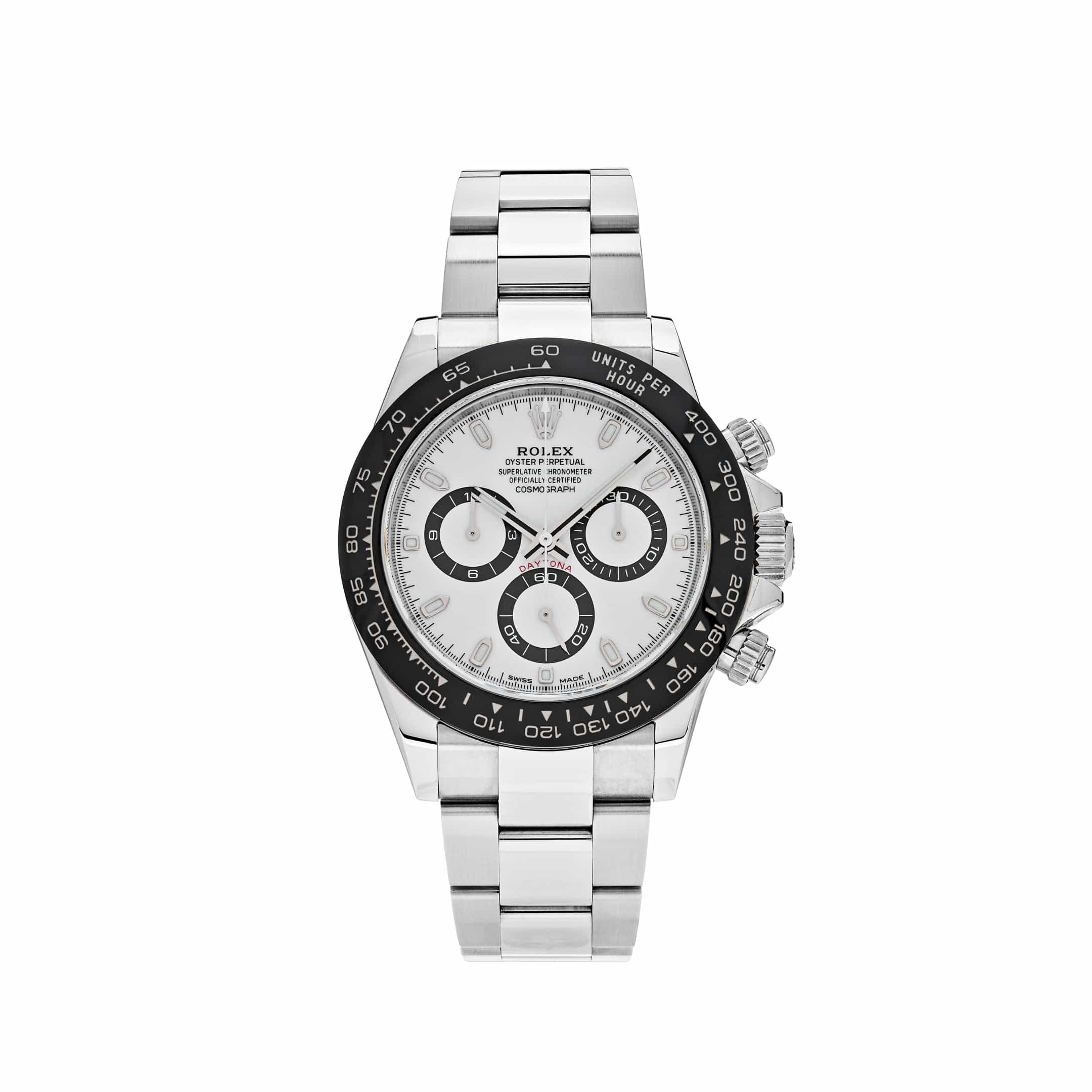 Rolex Daytona 116500LN Stainless Steel White Panda Dial (2022)