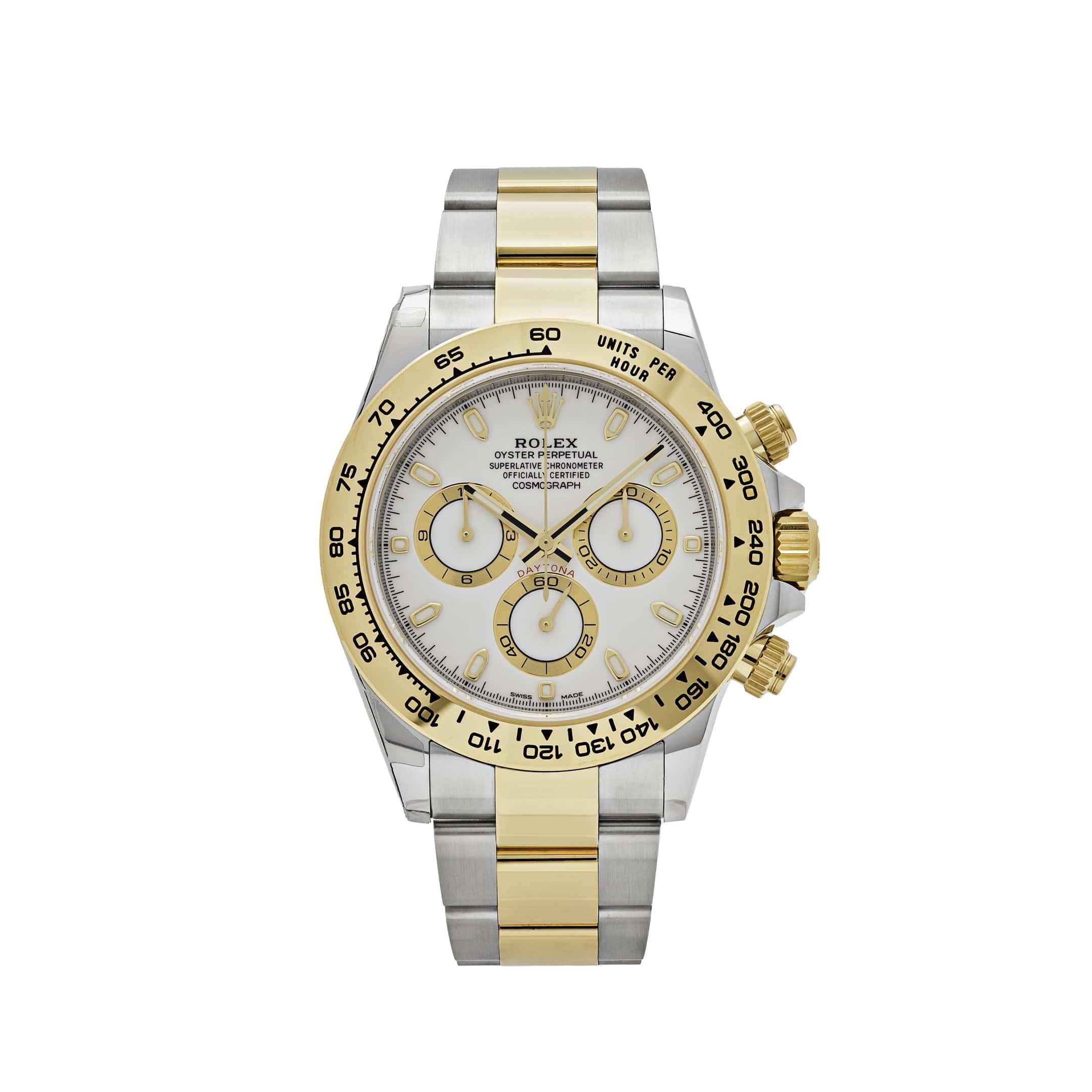 Rolex Daytona 116503 Two-Tone Yellow Gold Stainless Steel White Dial (2023)