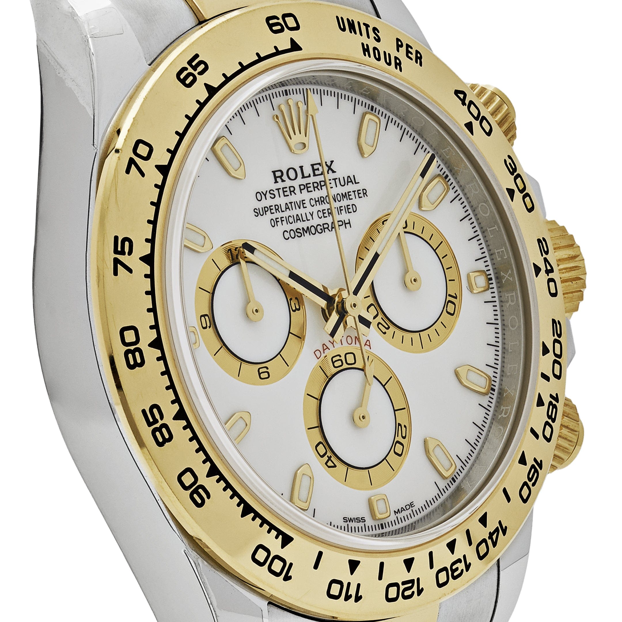 Rolex Daytona 116503 Two-Tone Yellow Gold Stainless Steel White Dial (2023)