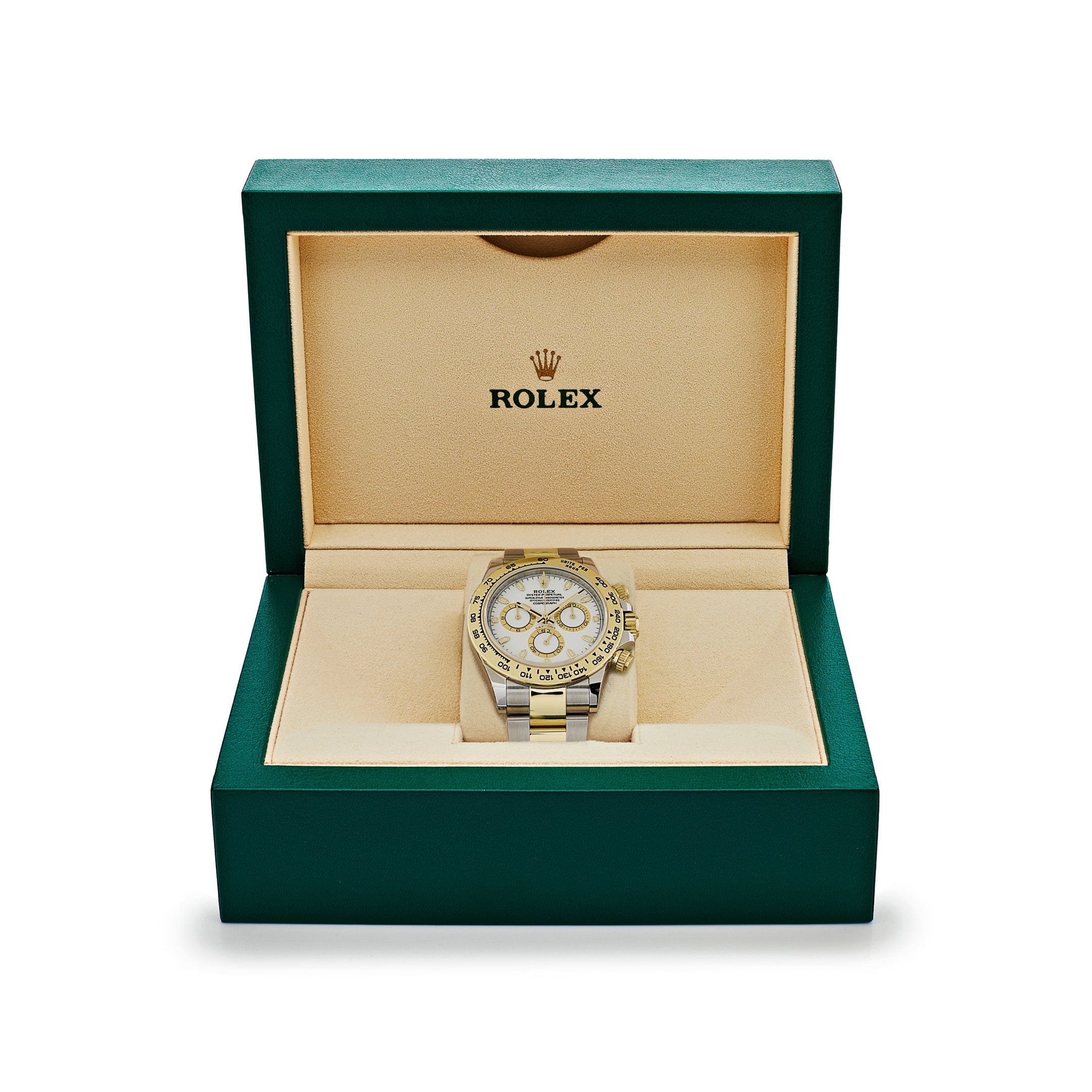 Rolex Daytona 116503 Two-Tone Yellow Gold Stainless Steel White Dial (2023)