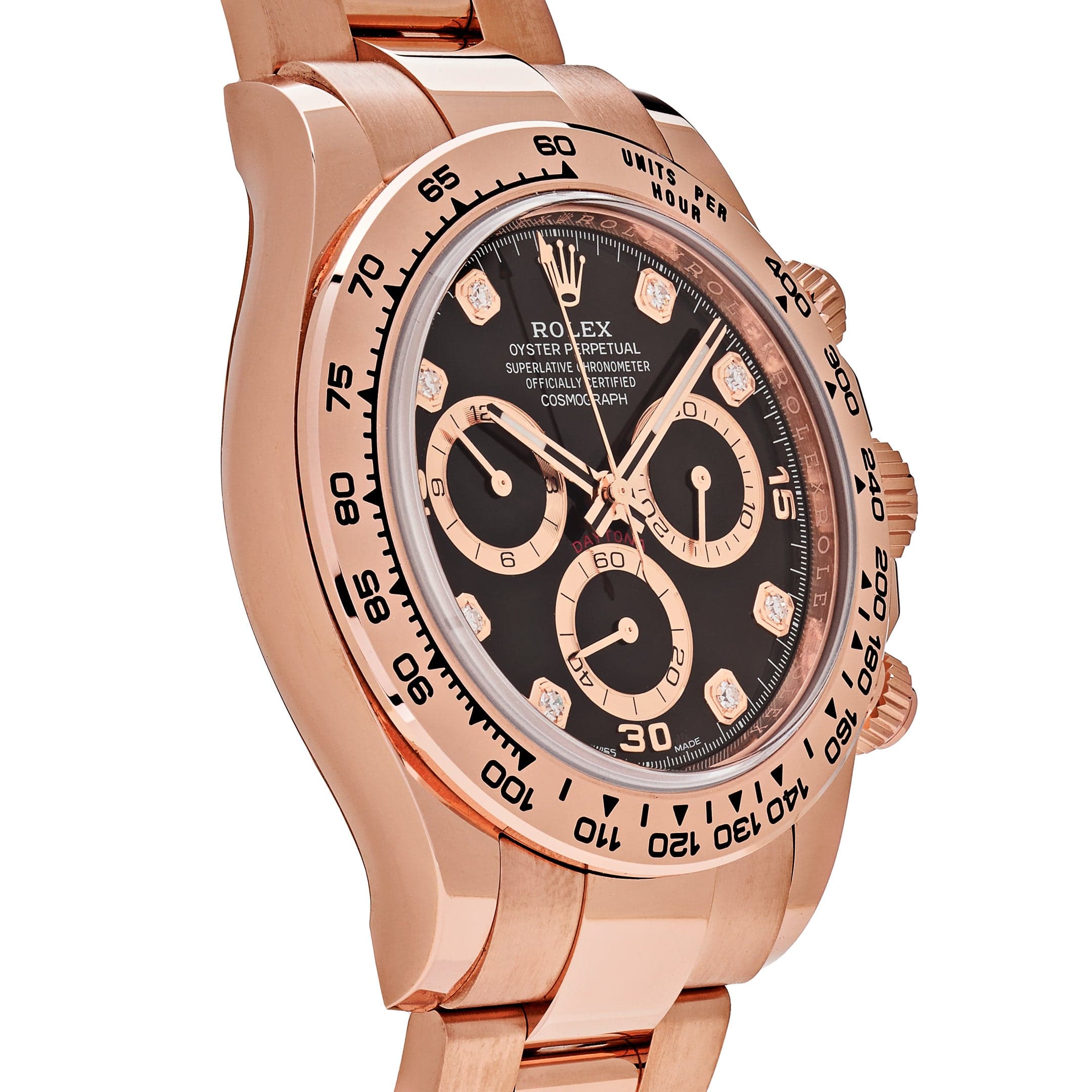 Rolex Daytona 116505 Rose Gold Black Diamond Dial (2022)
