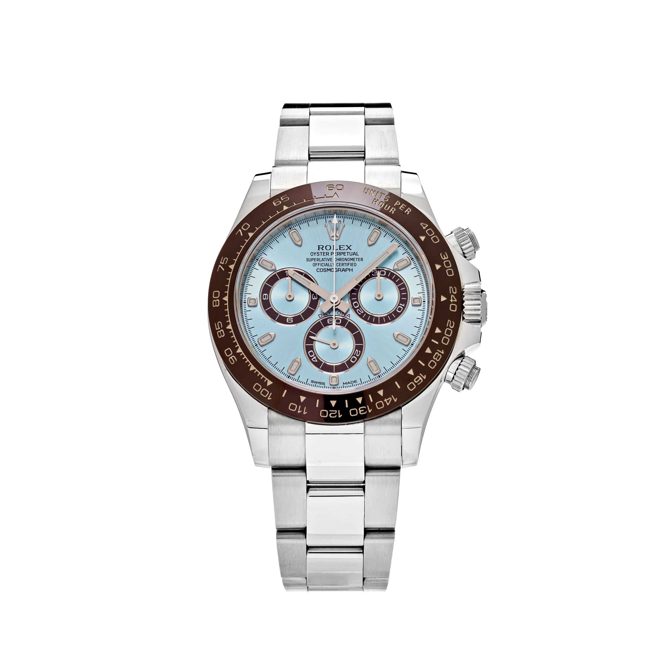 Rolex Daytona 116506 Platinum Ice Blue Dial