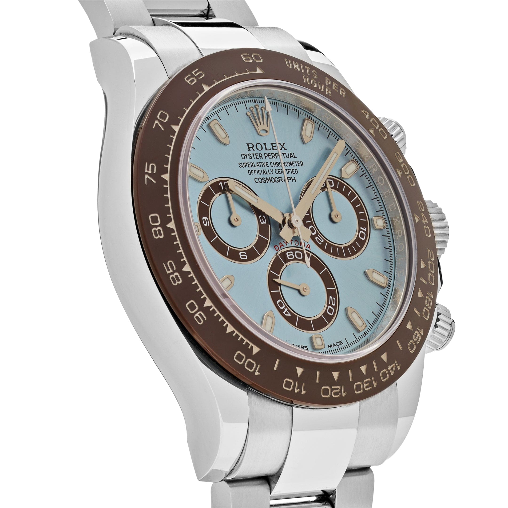 Rolex Daytona 116506 Platinum Ice Blue Dial