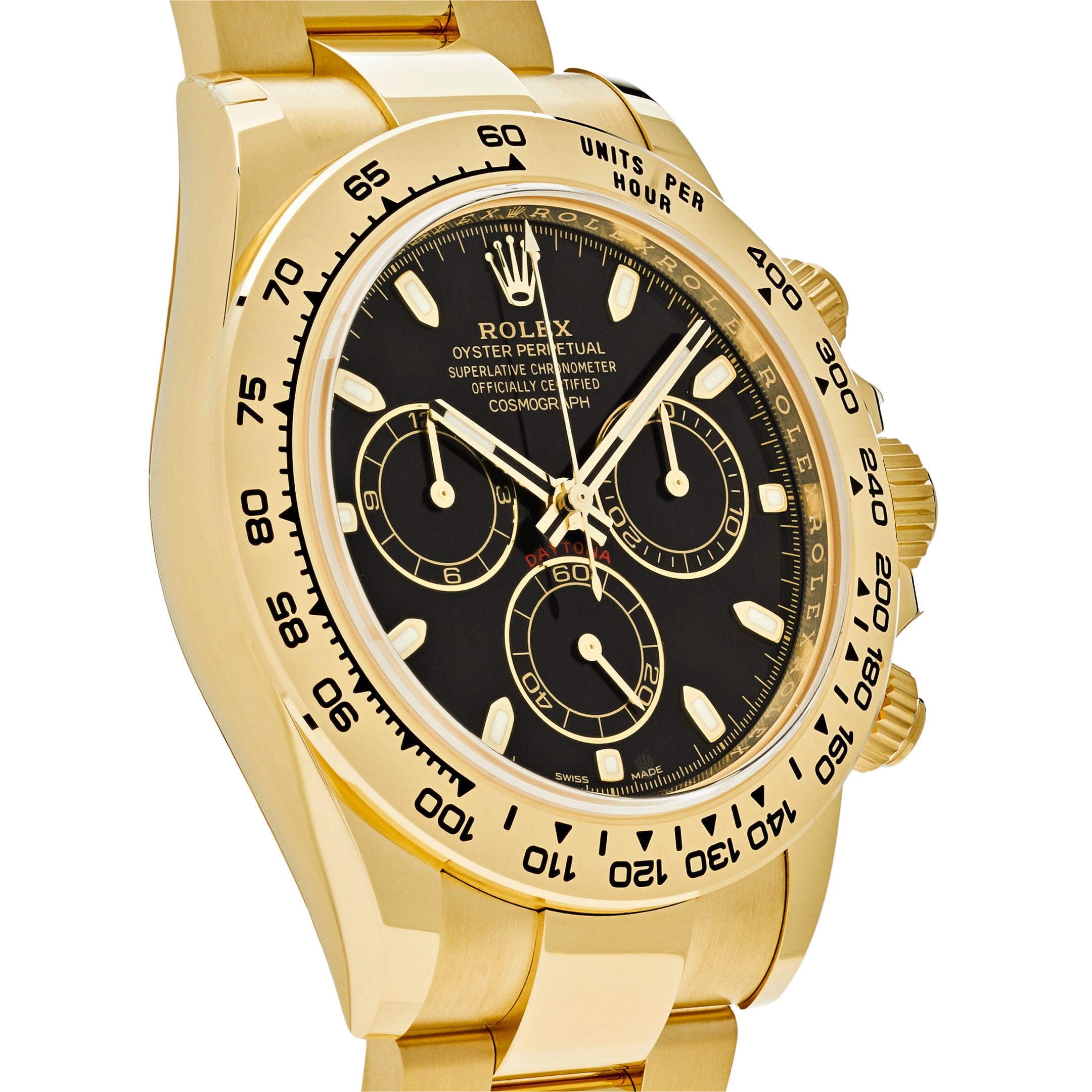 Rolex Daytona 116508 Yellow Gold Black Dial (2023)
