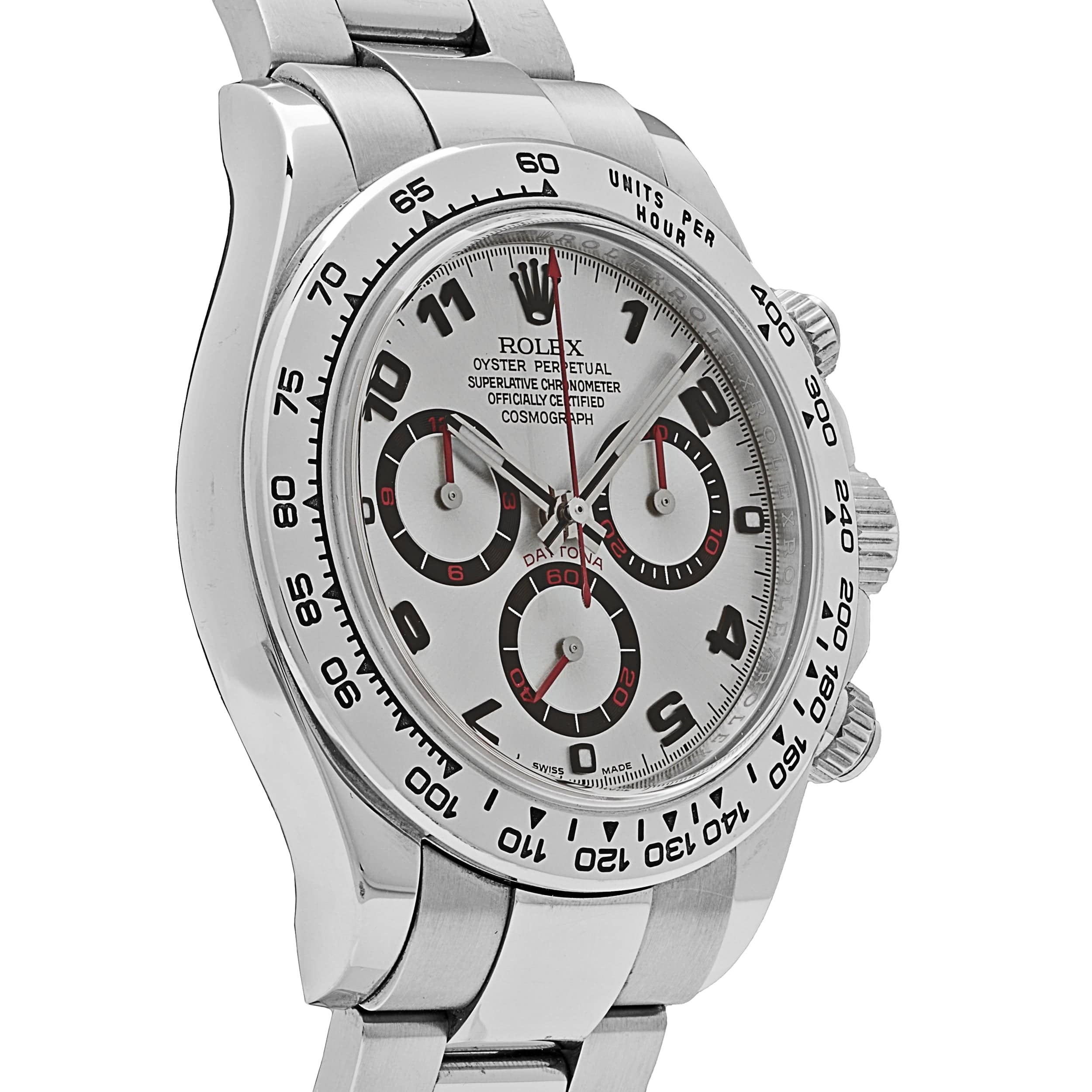 Rolex Daytona 116509 Silver Racing Dial White Gold (2006)