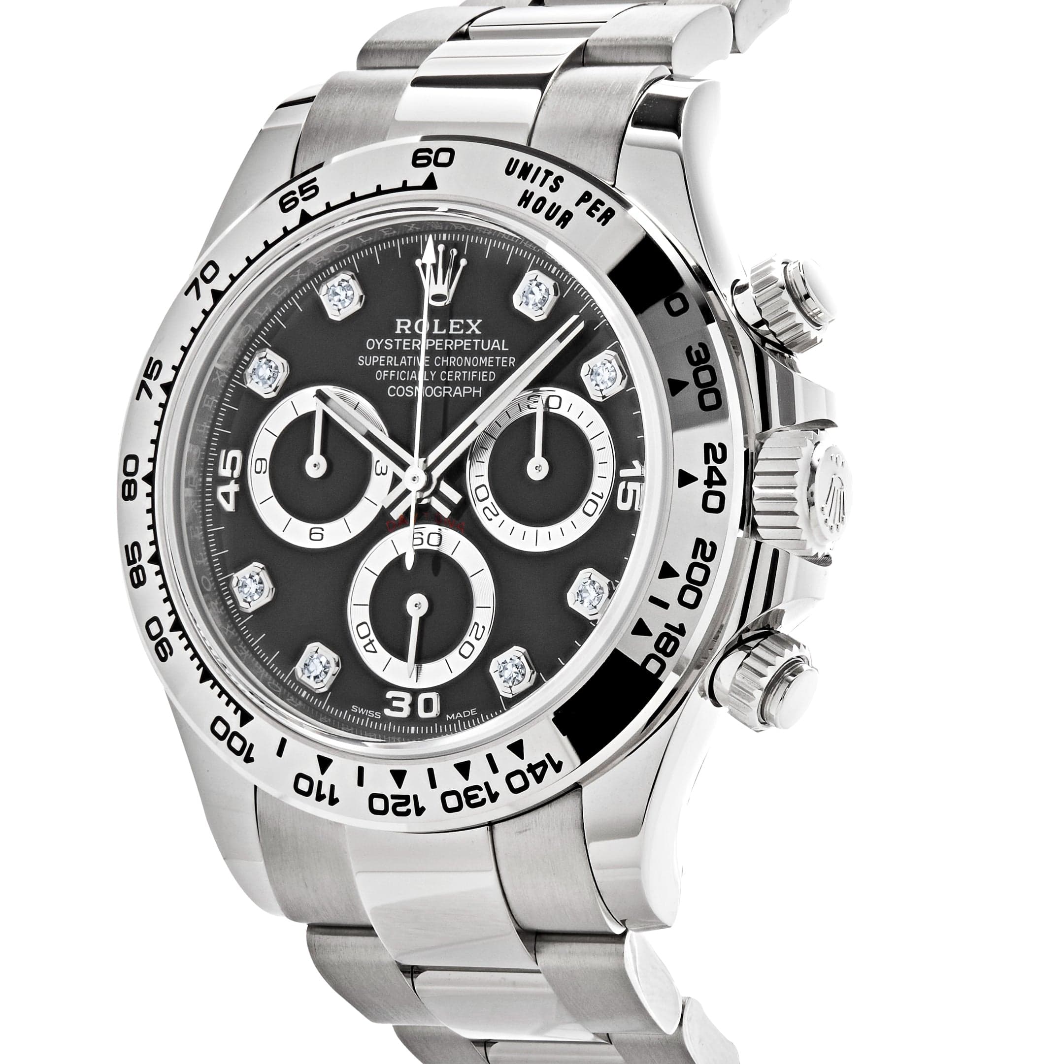 Rolex Daytona 116509 White Gold Black Diamond Dial (2022)