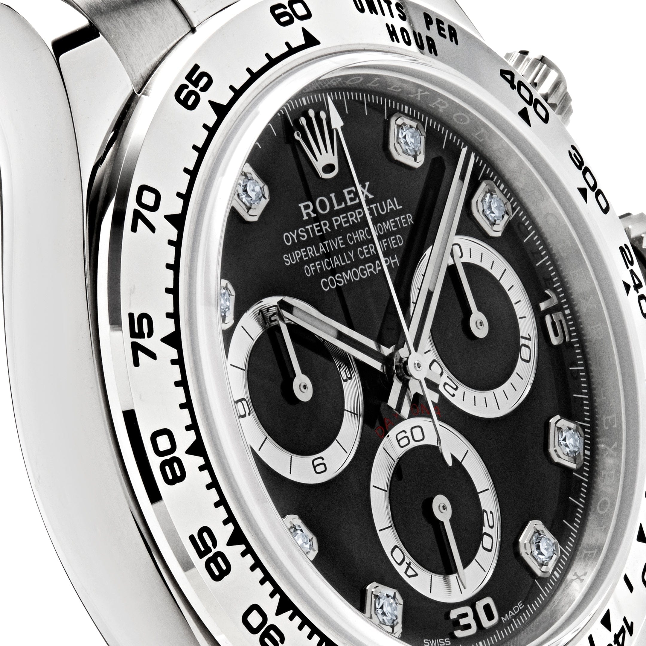Rolex Daytona 116509 White Gold Black Diamond Dial (2022)