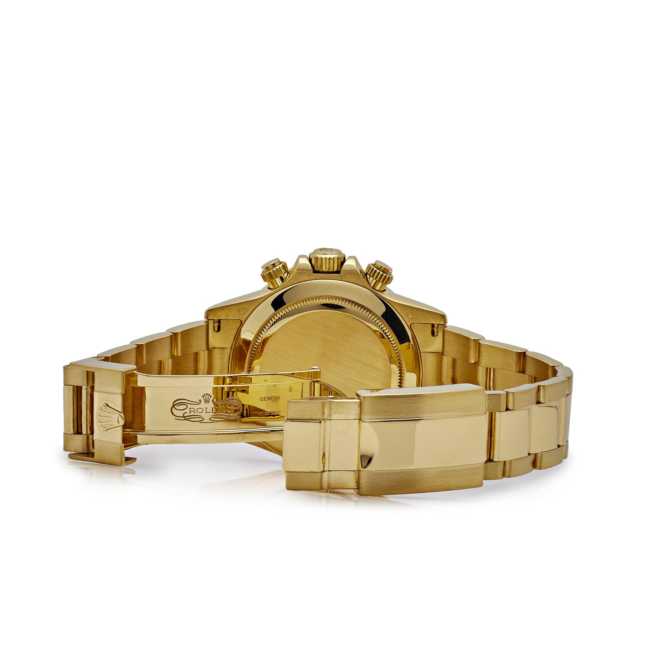 Rolex Daytona 116578SACO Yellow Gold Sapphire Bezel Mother Of Pearl Dial (2019)