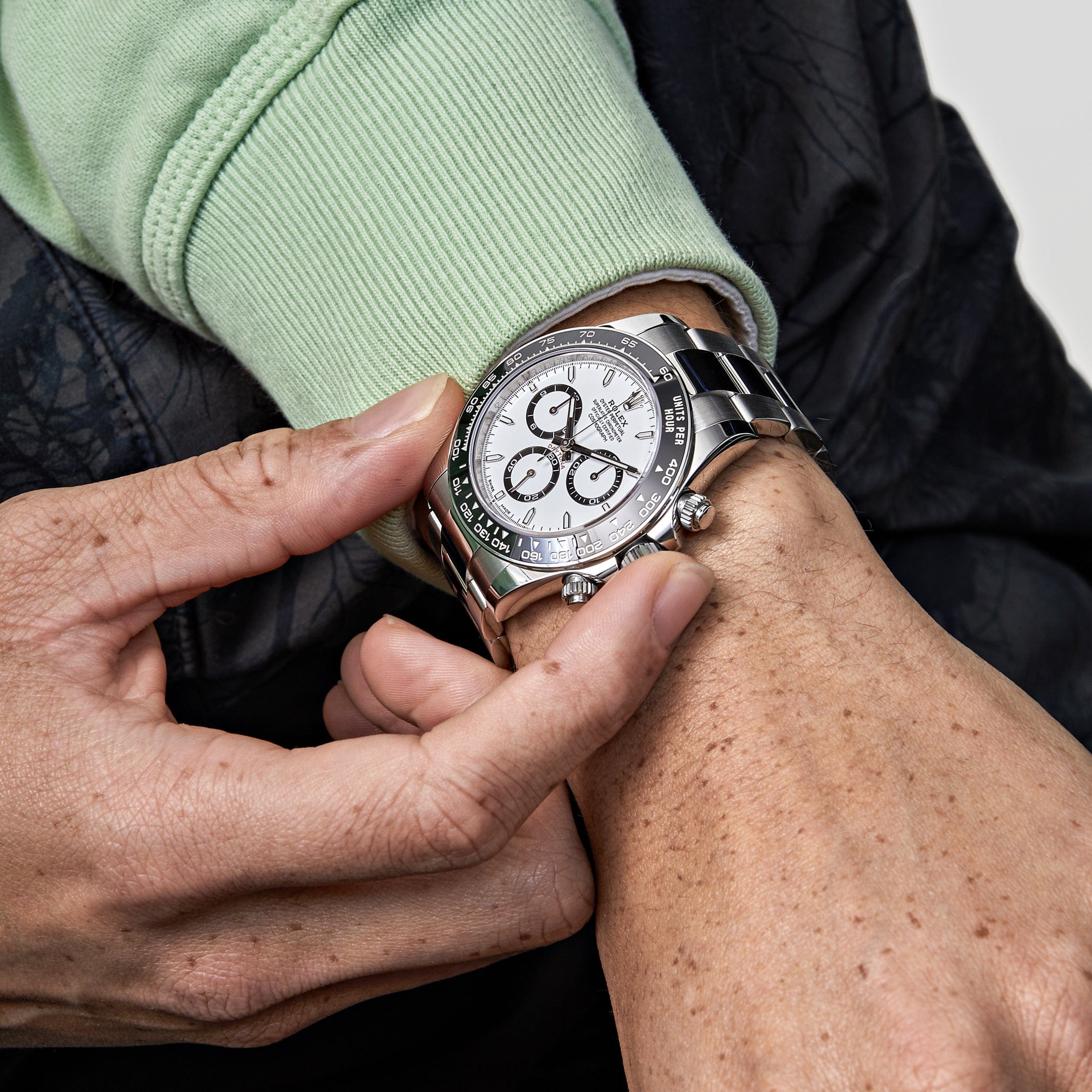 Rolex Daytona 126500LN Stainless Steel White Panda Dial (2024)