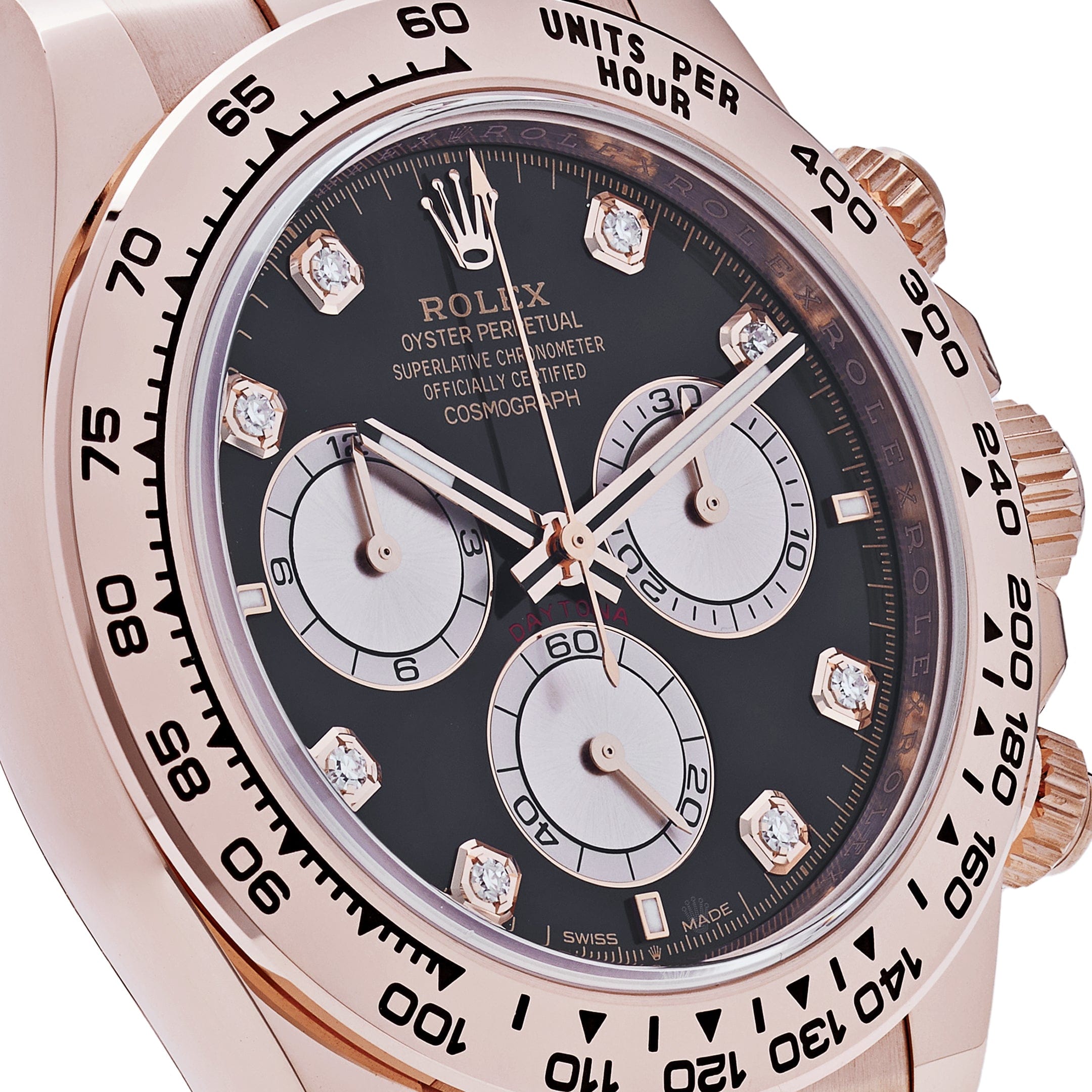 Rolex Daytona Cosmograph 126505 Rose Gold Black Diamond Dial (2024)