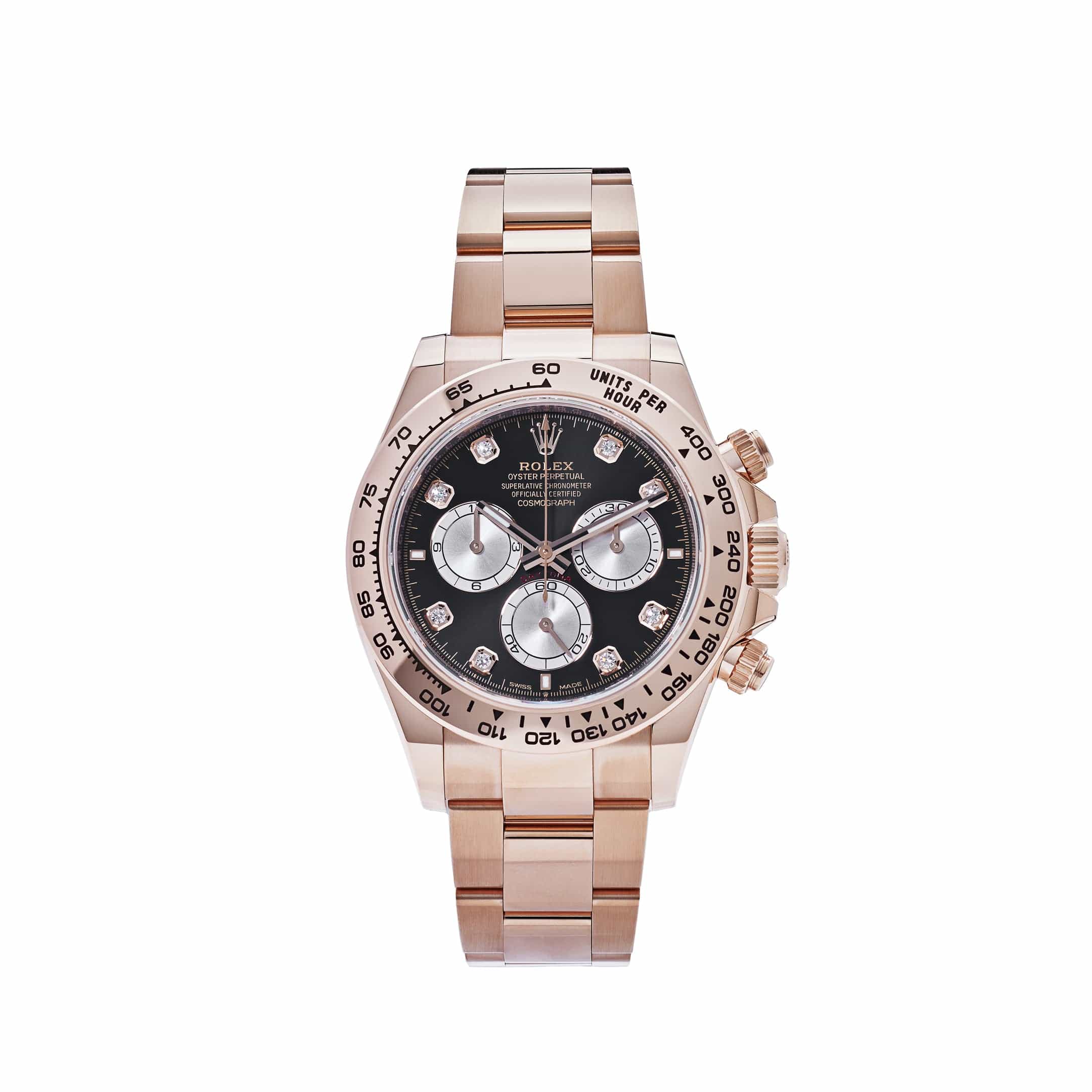 Rolex Daytona Cosmograph 126505 Rose Gold Black Diamond Dial (2024)